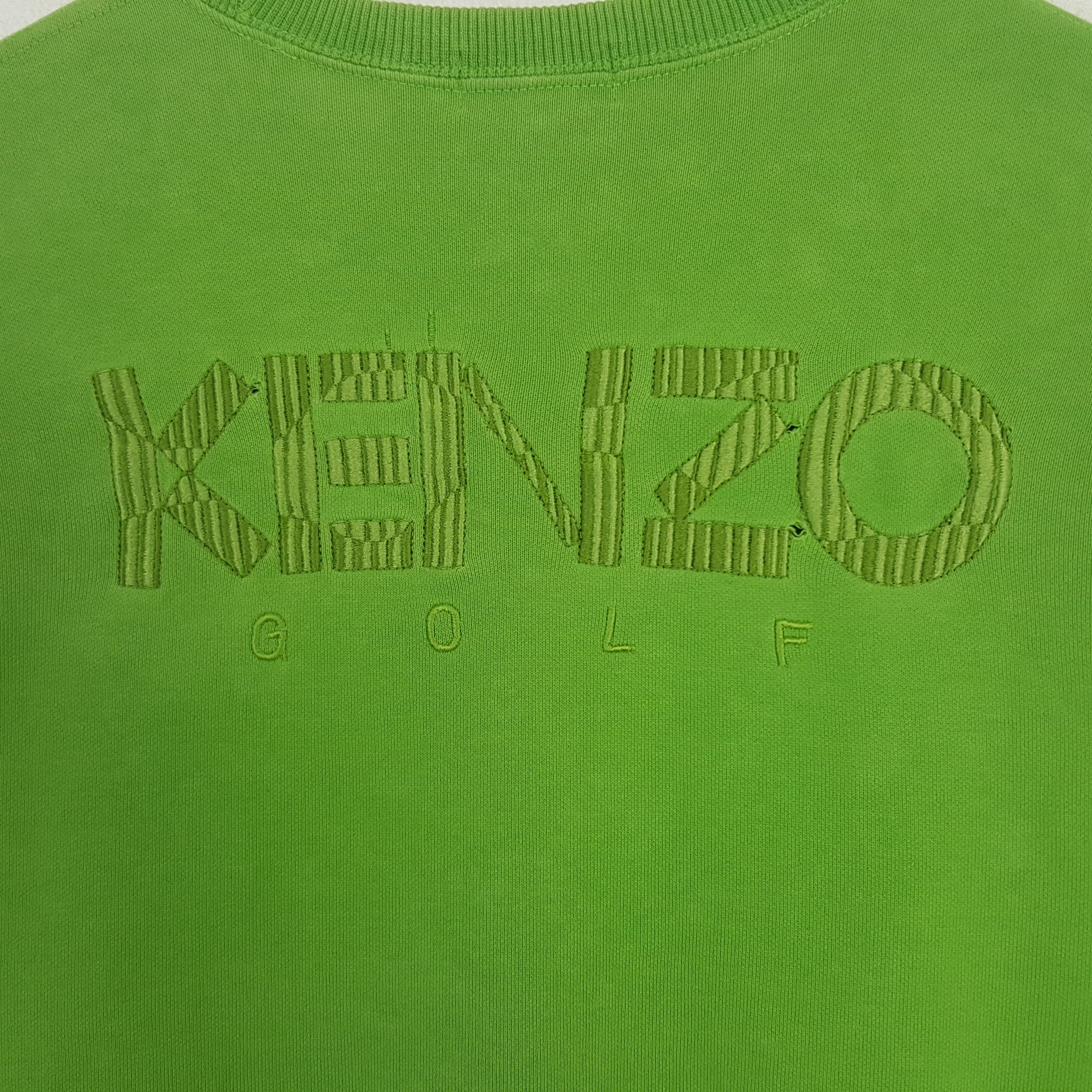 Kenzo × Vintage Vintage Kenzo Goft Japanese Brand Sweatshirt Size US M / EU 48-50 / 2 - 4 Thumbnail