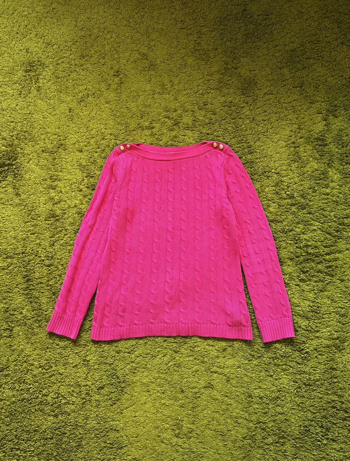 Lauren Ralph Lauren Lauren Ralph Lauren cable knit pullover sweater Size M / US 6-8 / IT 42-44 - 9 Thumbnail