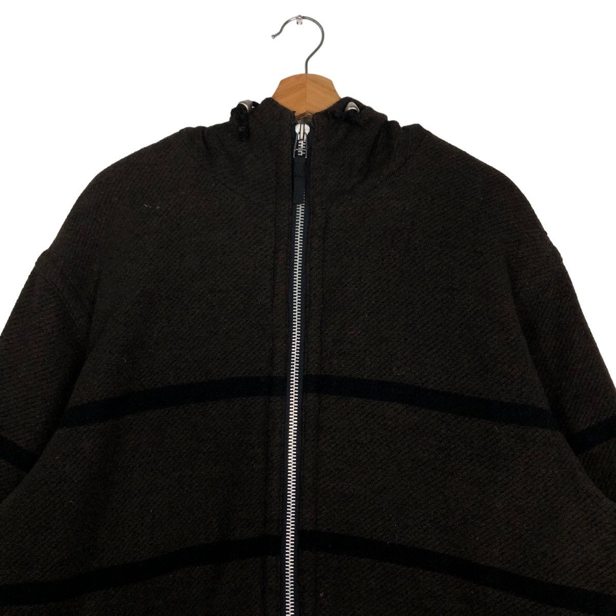 Japanese Brand 🔥Rich Brown Wool Herringbone Jacket Mavi Sons Issey Miyake Size US L / EU 52-54 / 3 - 3 Thumbnail