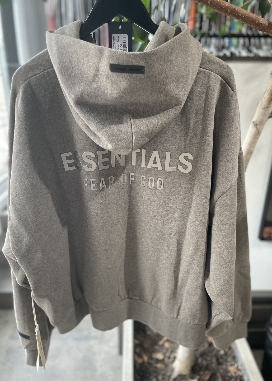 Fear of God of God Essentials Classic Hood Zip Up Sweatshirt Homestead Size US XXL / EU 58 / 5 - 3 Thumbnail