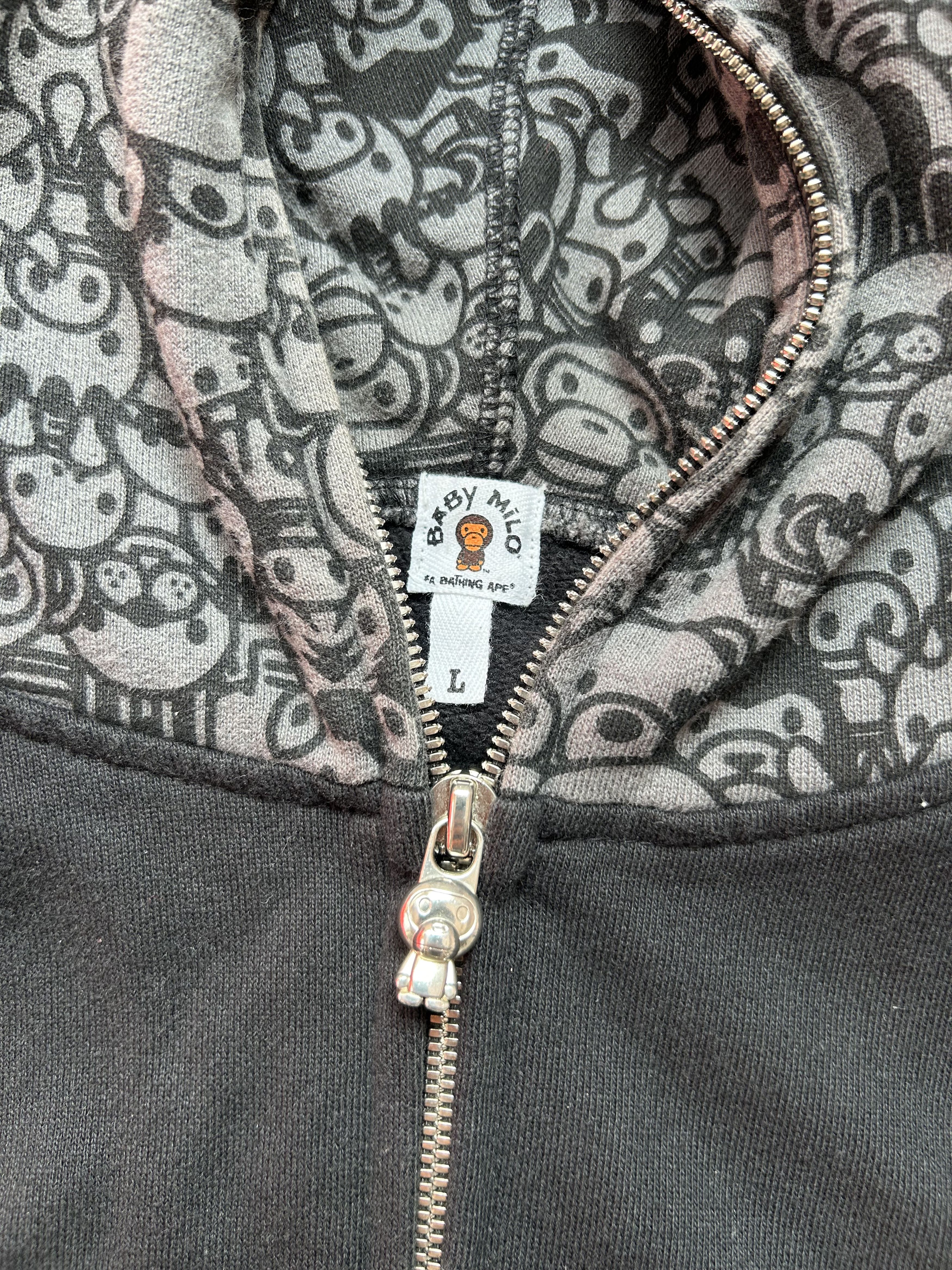 Bape Baby Milo Safari Full Zip Hoodie [Size L] Size US L / EU 52-54 / 3 - 6 Thumbnail