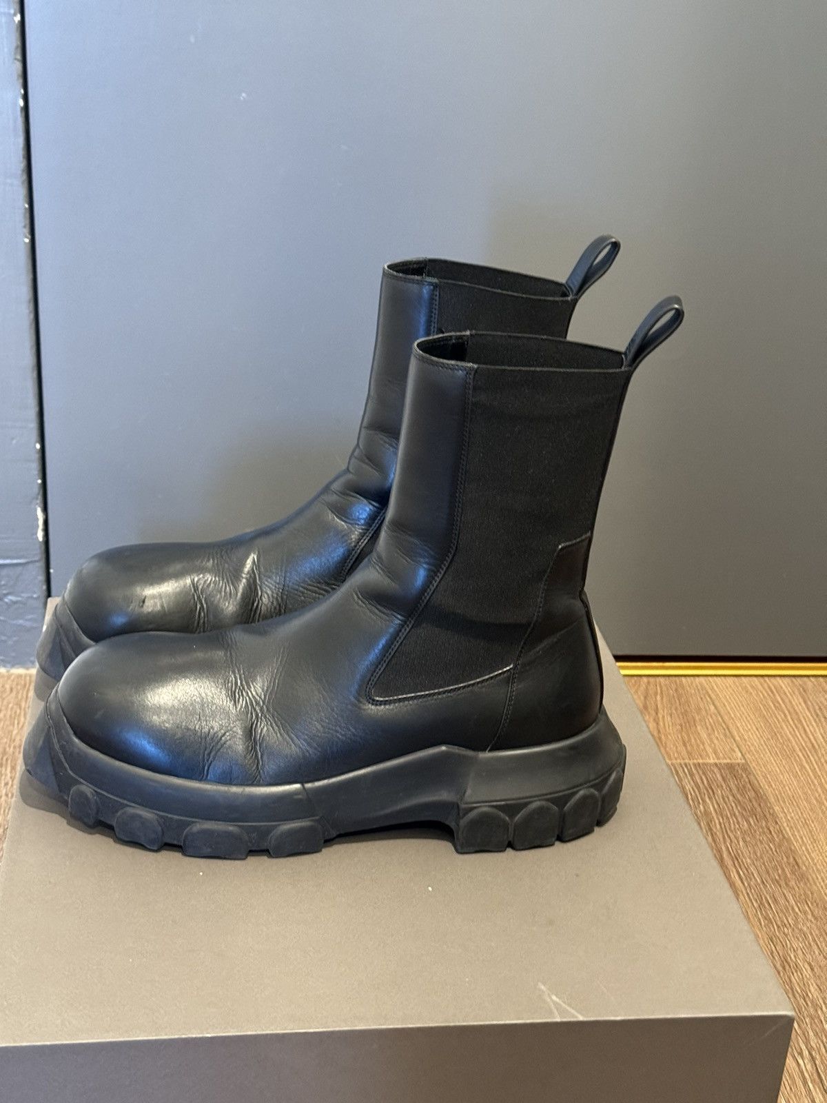 Rick Owens Rick Owens Beetle Bozo Tractor Boots Size US 10 / EU 43 - 4 Thumbnail