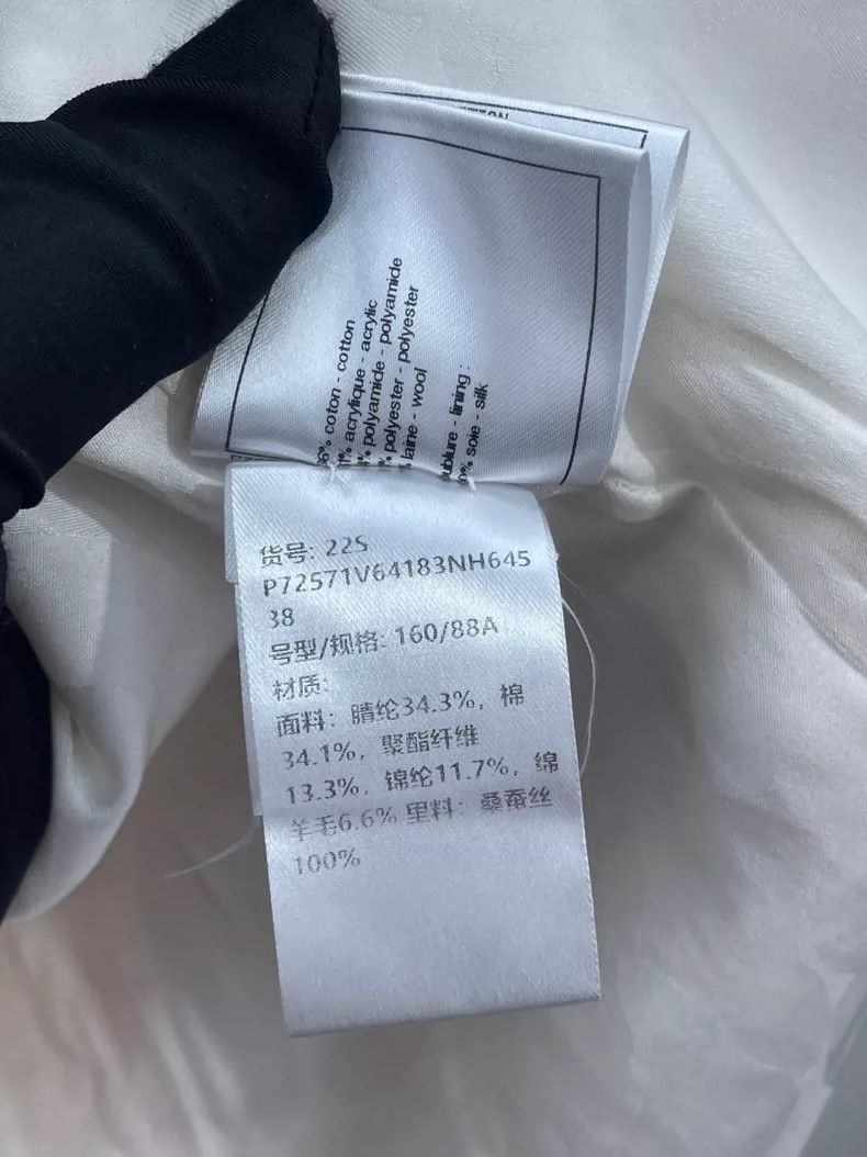 Chanel Chanel Pink and white plaid four-pocket silhouette jacket 2 Size XS / US 0-2 / IT 36-38 - 8 Thumbnail