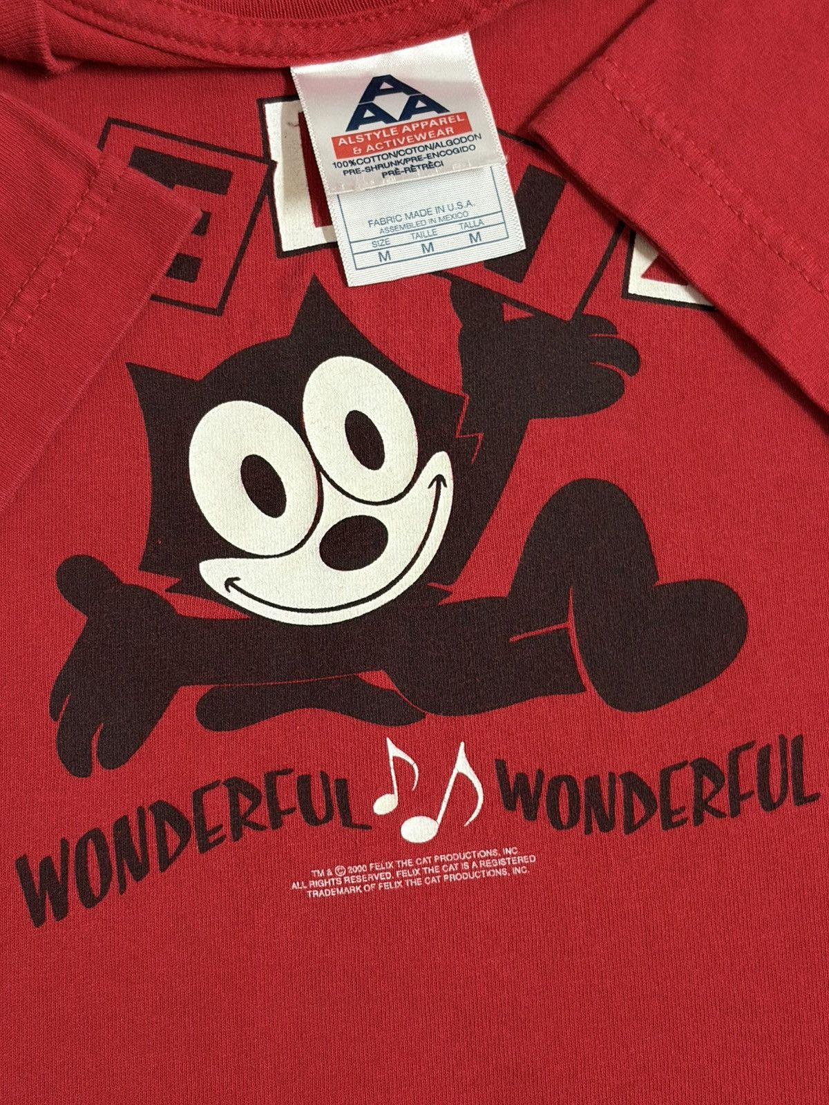 Cartoon Network Felix the Cat 2000s Size US M / EU 48-50 / 2 - 3 Thumbnail