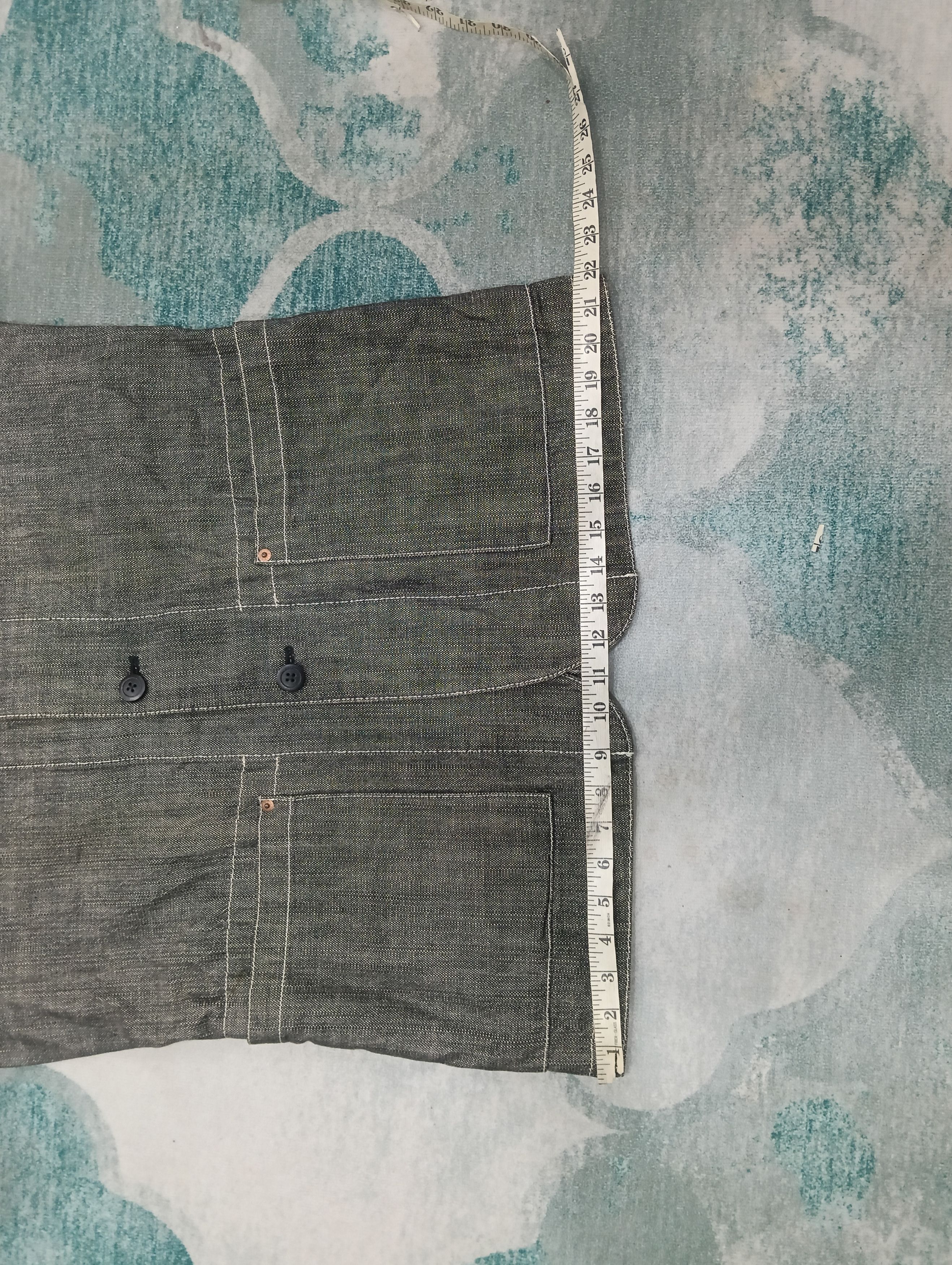 14th Addiction × Beauty Beast × Japanese Brand Hiromichi Nakano Like Indigo Shawl Collar Size US L / EU 52-54 / 3 - 17 Thumbnail