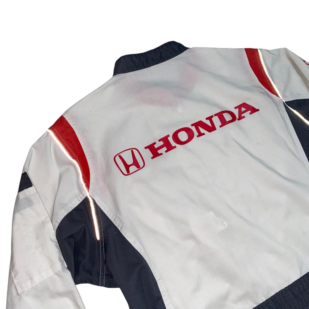 Honda Vintage Honda White Coveralls Waist 33-34 Size US L / EU 52-54 / 3 - 6 Thumbnail