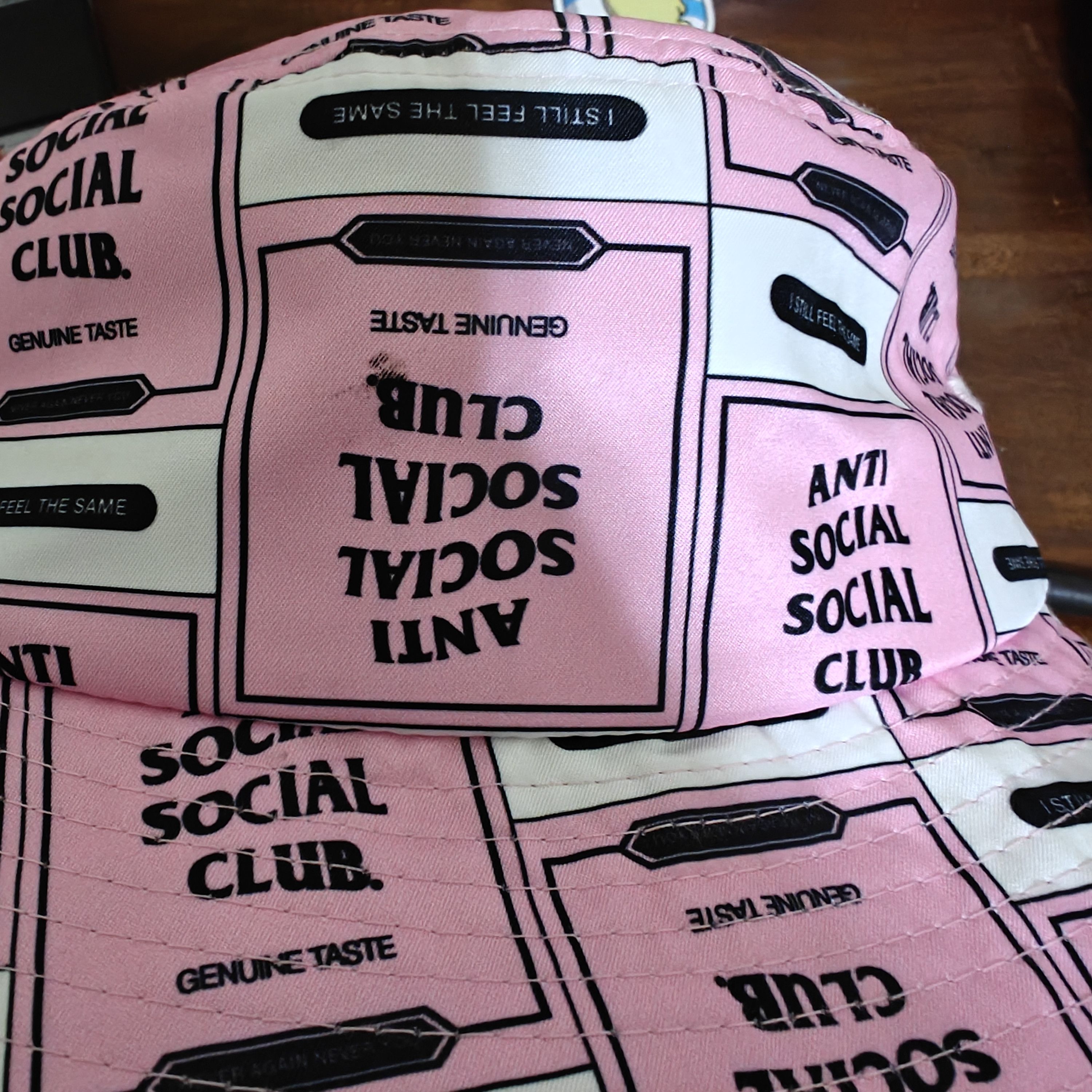 Anti Social Social Club Anti Social Social Club Balcony Bucket Hat Size ONE SIZE - 4 Thumbnail