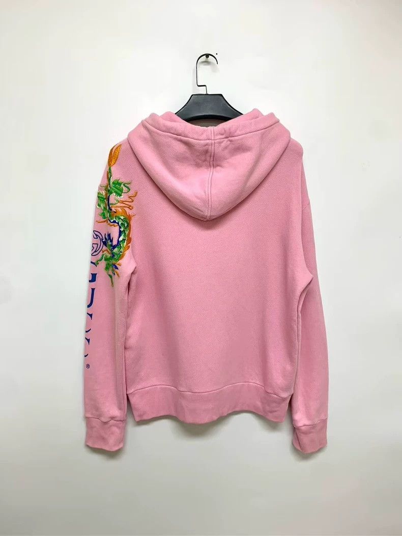 Gucci Gucci Logo Pink Hoodie with Flaws-2505 Size S / US 4 / IT 40 - 7 Thumbnail