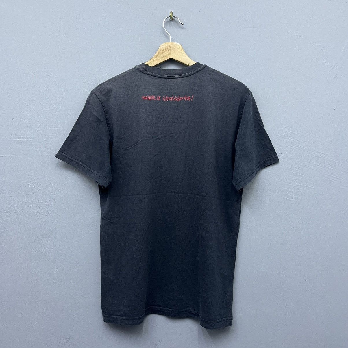 Vintage Vintage School Of Hard Knocks SOHK T-Shirt Hip Hop Size US M / EU 48-50 / 2 - 2 Thumbnail