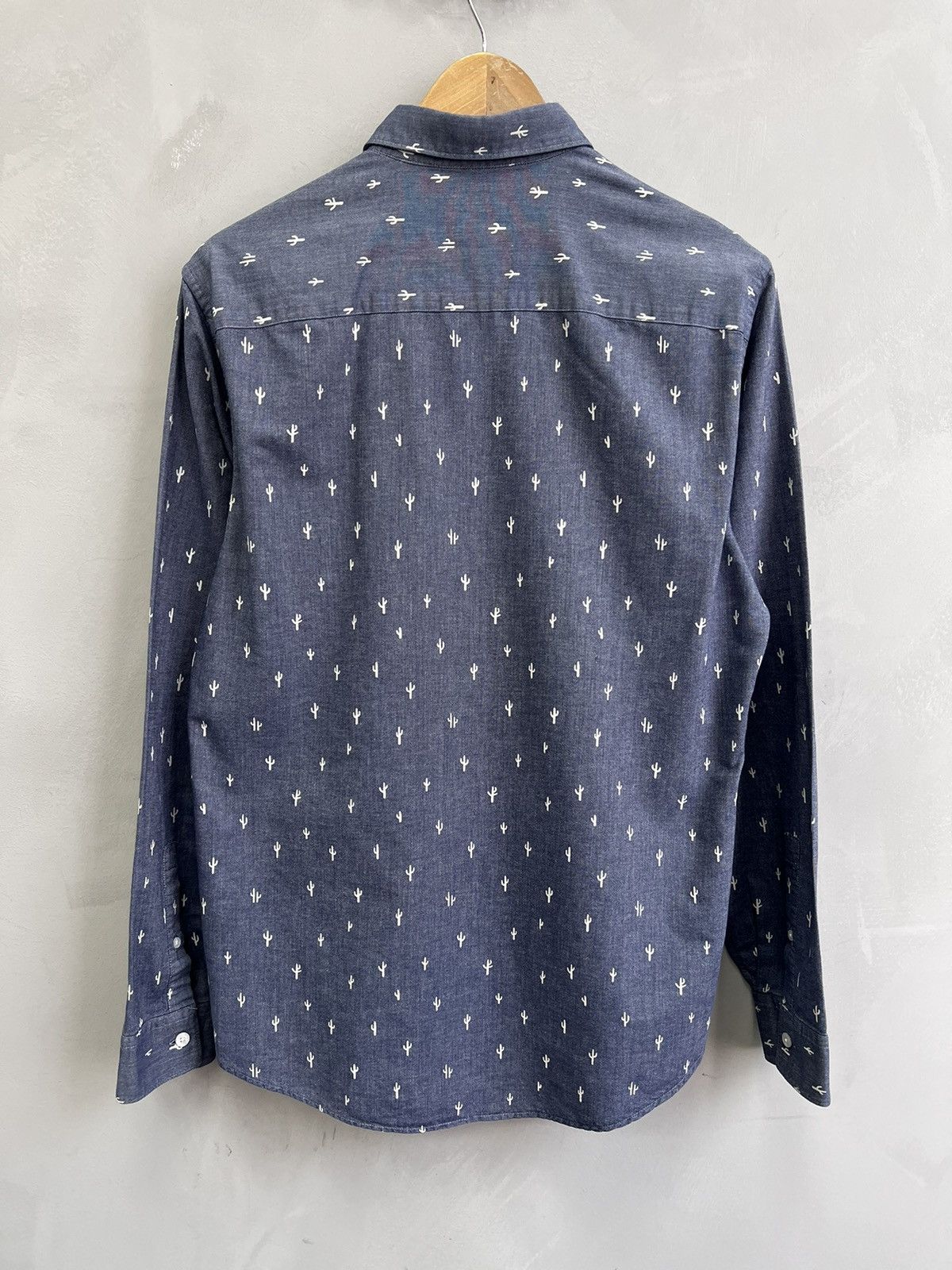 Kenzo Kenzo Shirt button up Streetwear Cactus Print Size US L / EU 52-54 / 3 - 8 Thumbnail