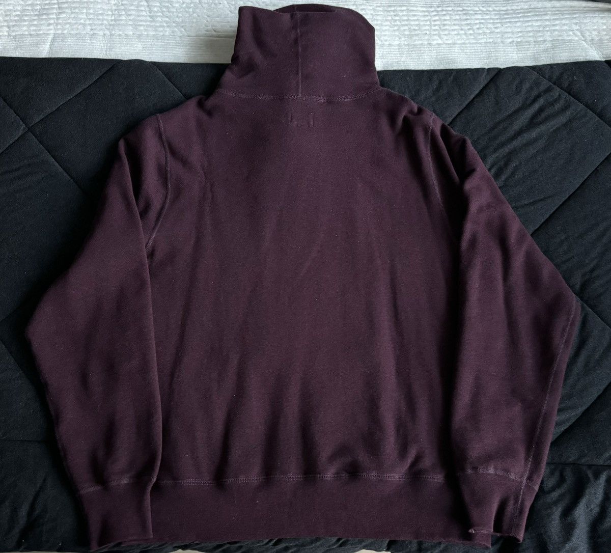 Noah Noah Burgundy Snaps Hoodie Size L Size US L / EU 52-54 / 3 - 2 Thumbnail