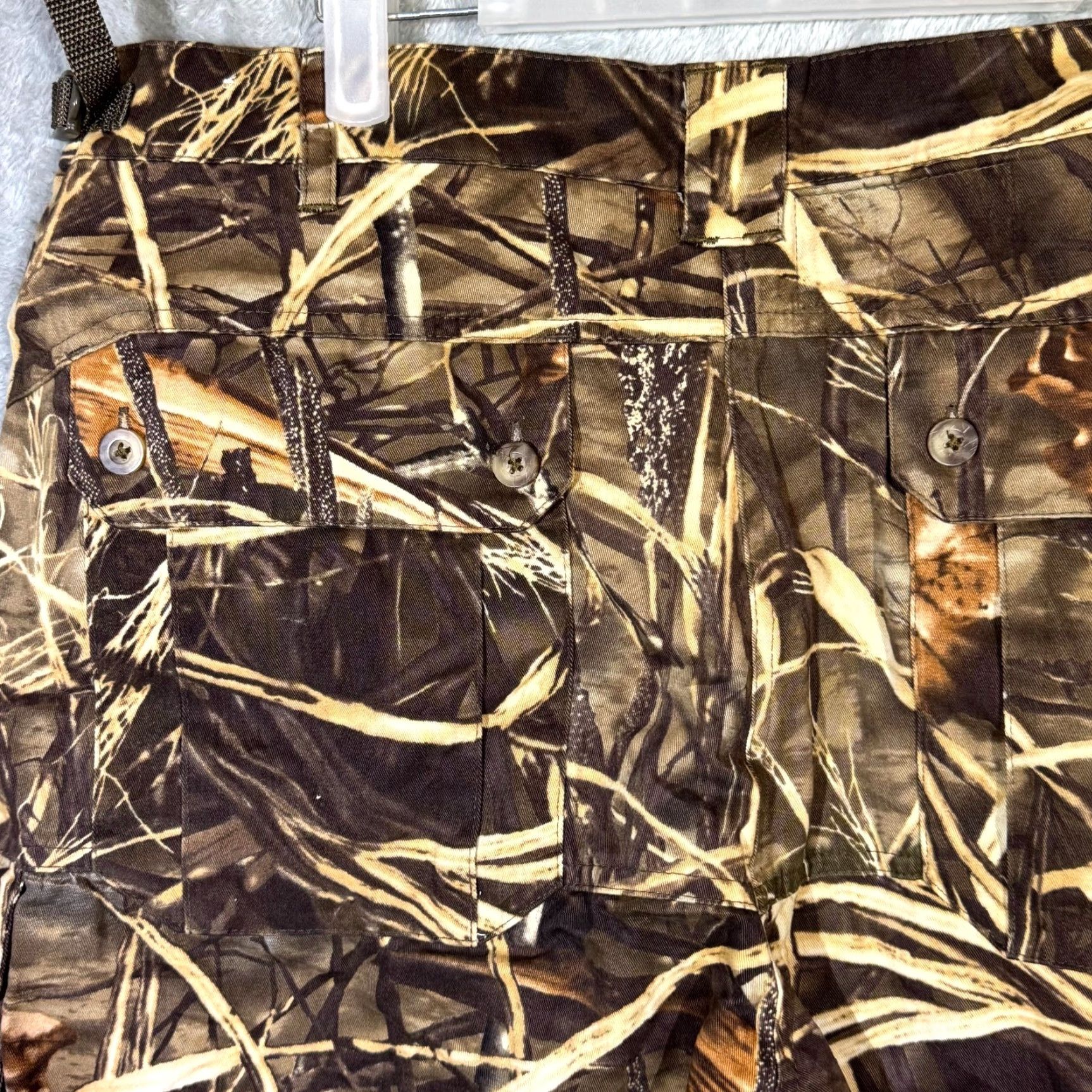 Realtree Game Winner Cargo Pants Men’s XL Realtree Camo 100% Cotton Hunting Straight Pants Size US 36 / EU 52 - 6 Thumbnail
