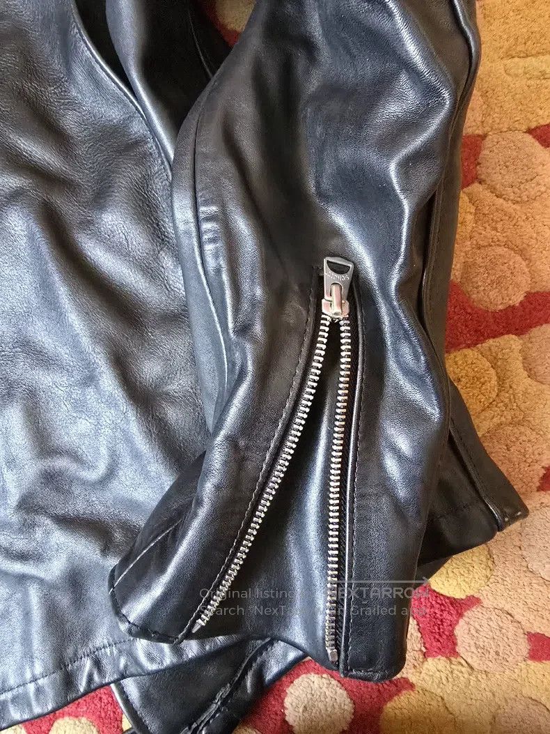 Schott Schott Classic motorcycle leather jacket stand-up collar l Size US XS / EU 42 / 0 - 5 Thumbnail