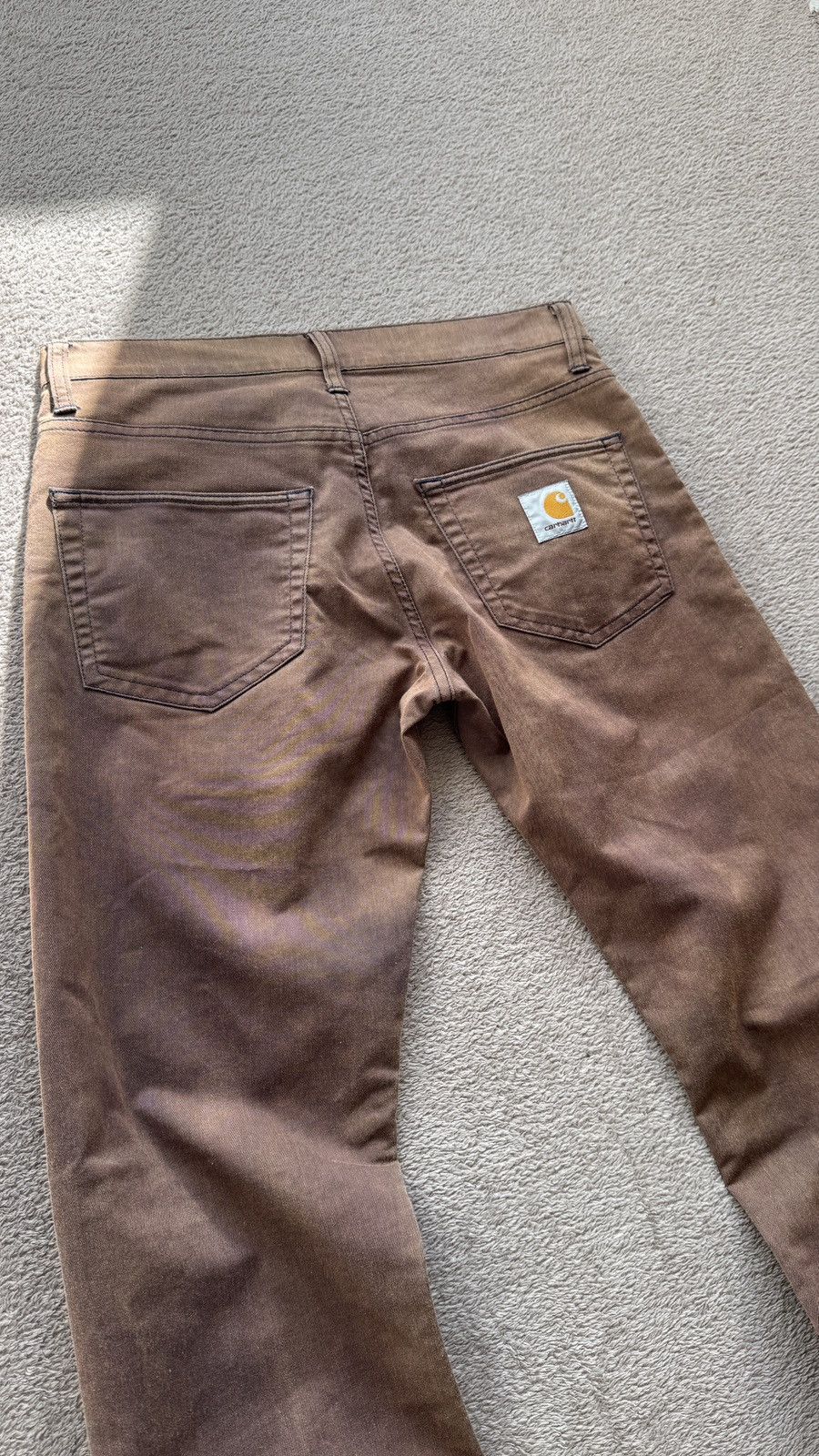 Japanese Brand Carhartt Klondike Crazy Jeans Y2K Mudwash LGB if6was9 vibe Size US 29 - 3 Thumbnail