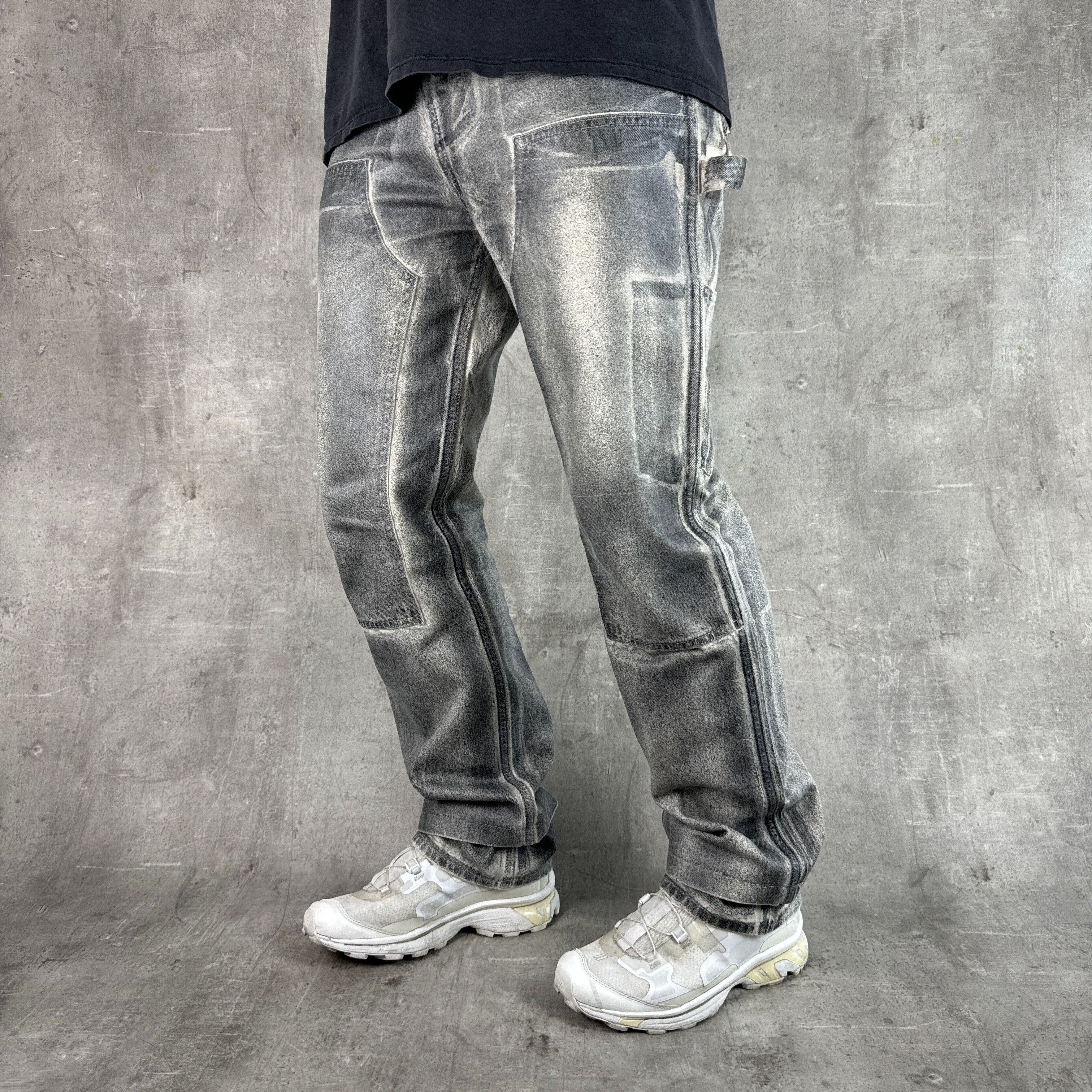 Helmut Lang HELMUT LANG Masc Lo Waxed Double Knee Carpenter Jeans Size US 30 / EU 46 - 4 Thumbnail
