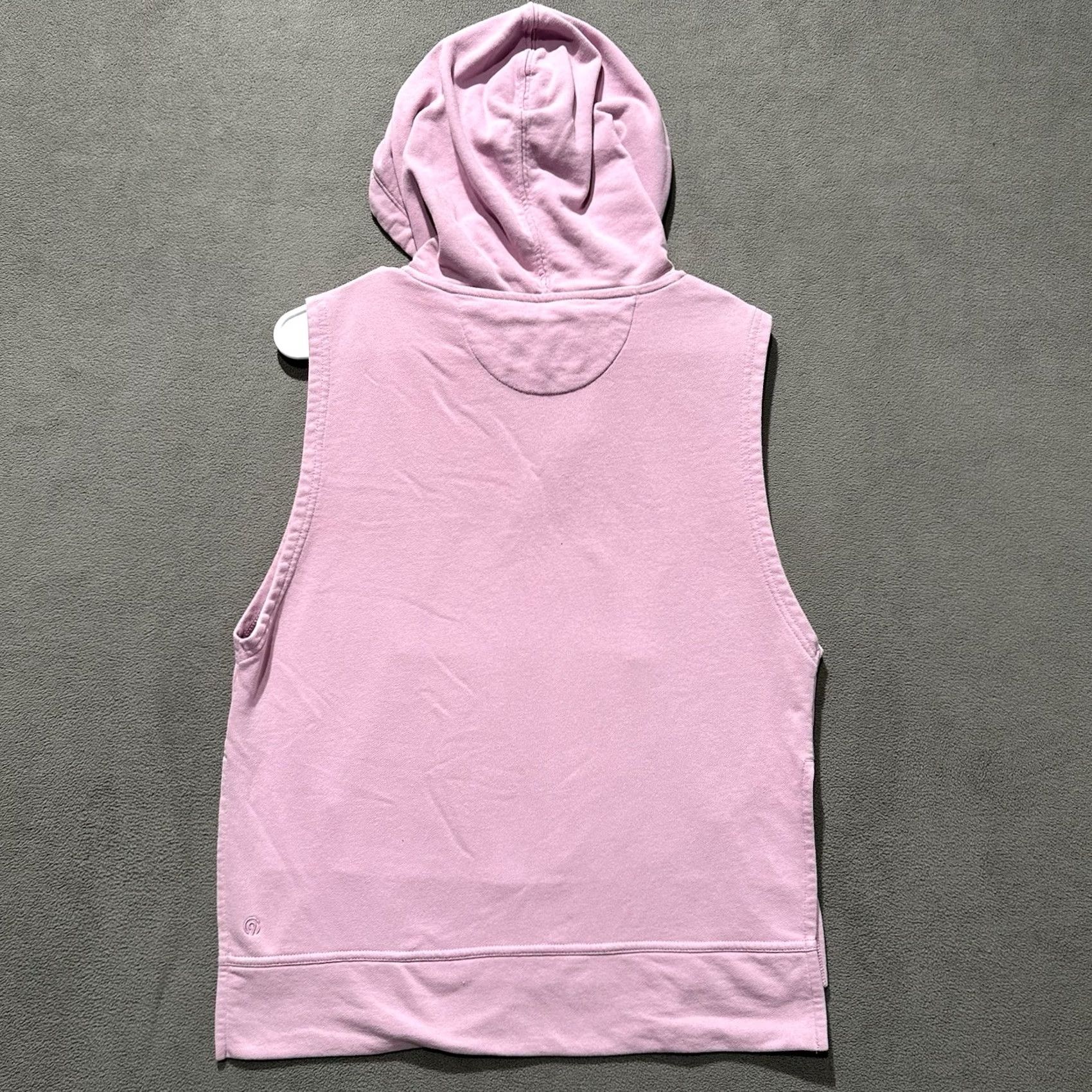 Champion Champion Womens Sleeveless Hoodie Small Pink Pocket Pullover GUC Easy Care Logo Shirt Size S / US 4 / IT 40 - 2 Thumbnail