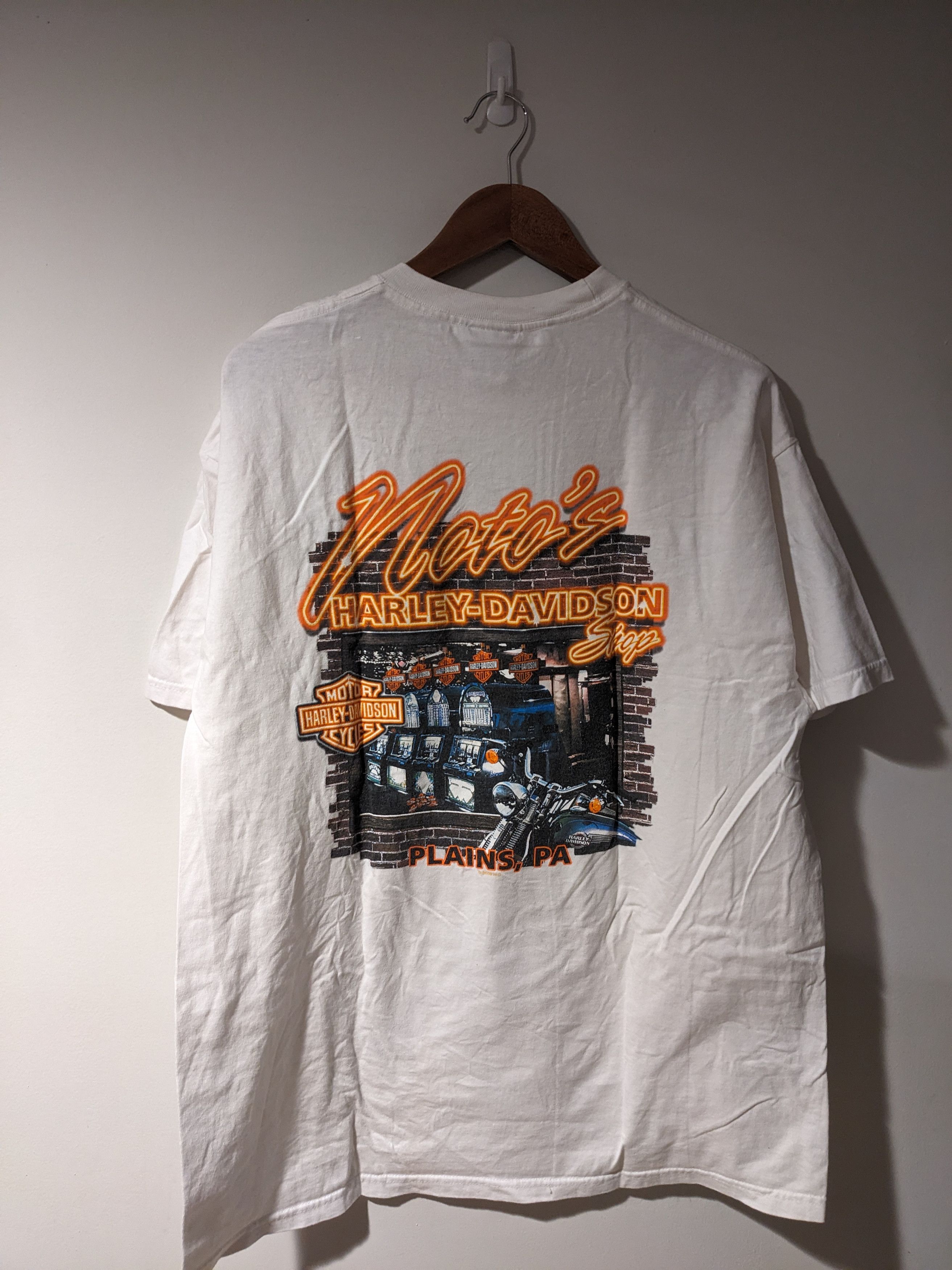 Harley Davidson × Vintage Vintage 2007 Harley Davidson Pin Up Girl X-Large T-Shirt Size US XL / EU 56 / 4 - 6 Thumbnail