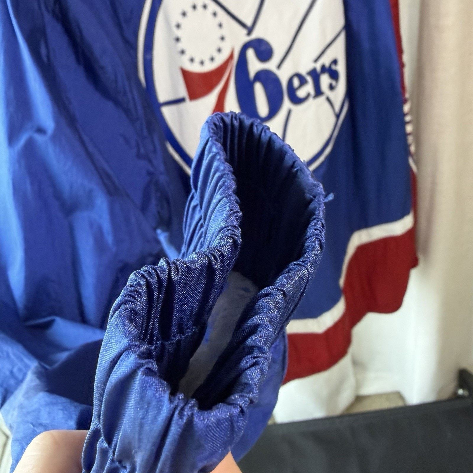 Mitchell & Ness Mitchell & Ness 76ers Hardwood Classics WindbreakerXL Fall22 Size US XL / EU 56 / 4 - 14 Thumbnail