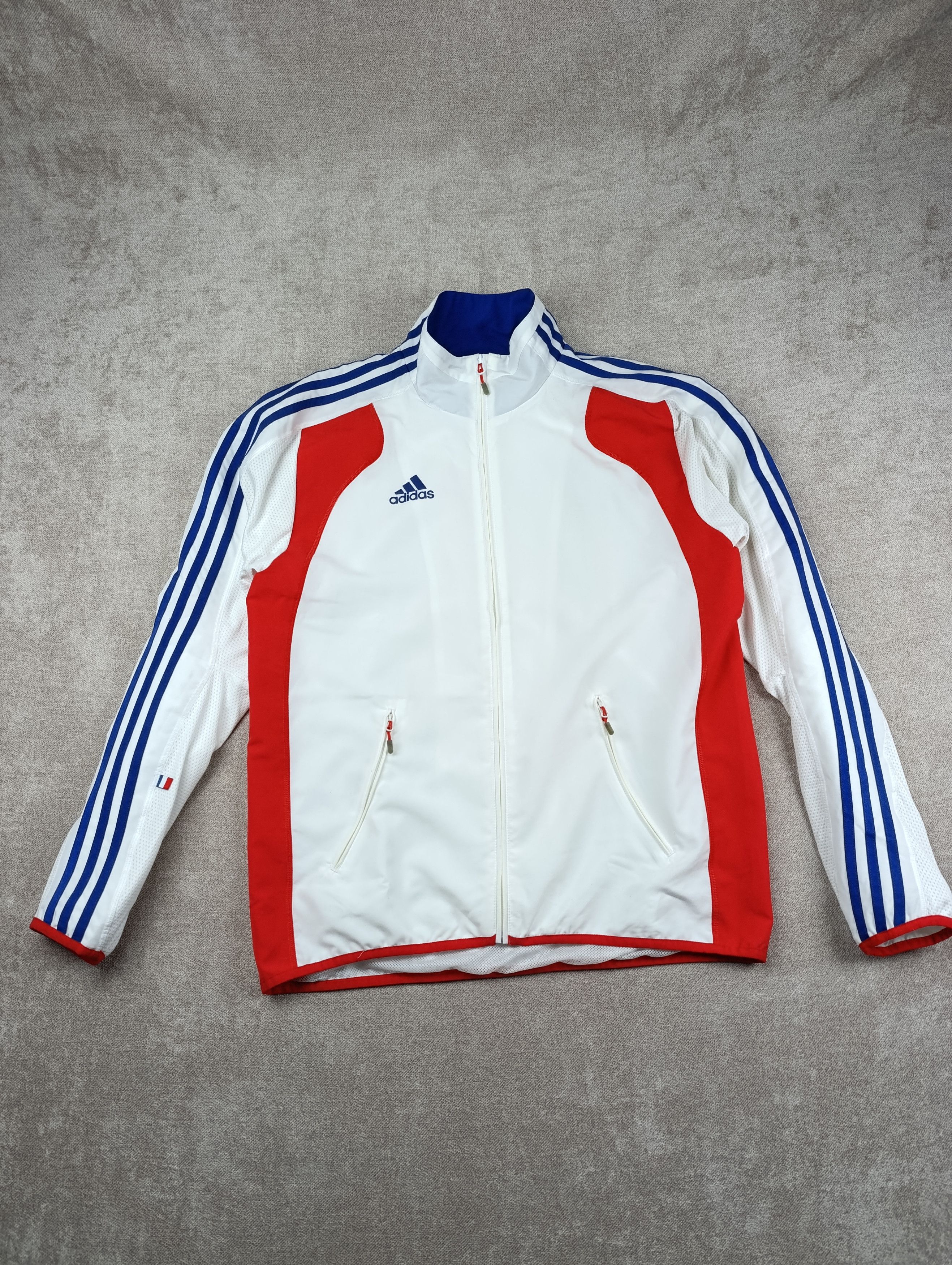Adidas ADIDAS FRANCE VINTAGE TRACKSUIT ON DRAWSTRING Size US S / EU 44-46 / 1 - 8 Thumbnail