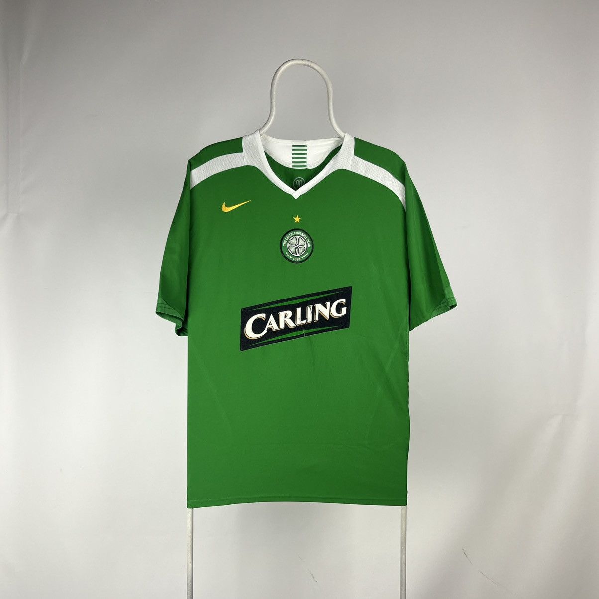Nike Celtic Jersey Away football 2005/6 Green Nike Mens Size L Size US L / EU 52-54 / 3 - 1 Thumbnail