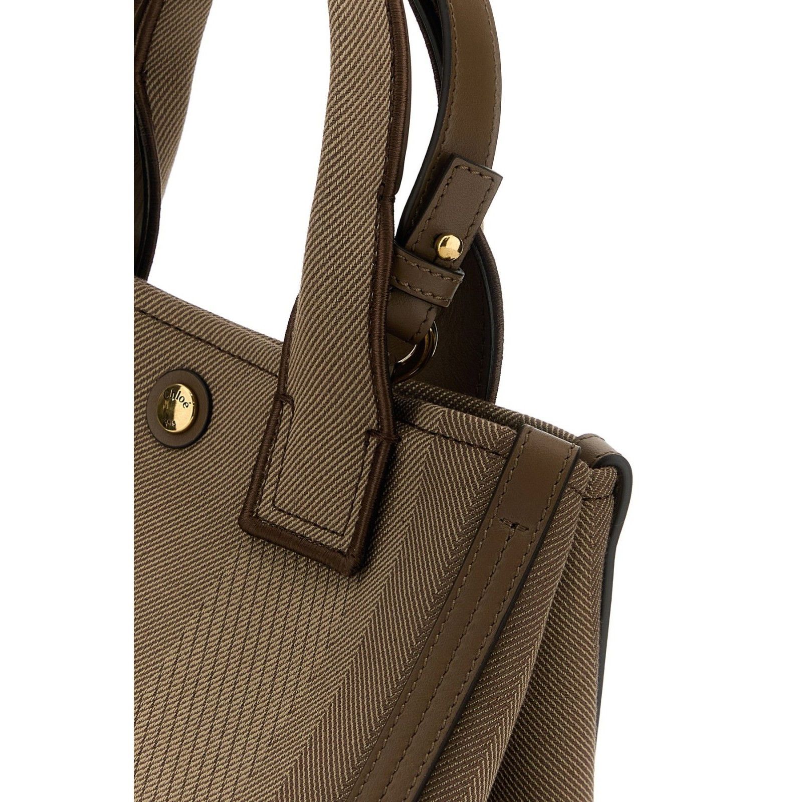 Chloe Chloe Small Deep Taupe Tote Bag New & Authentic Size ONE SIZE - 4 Thumbnail