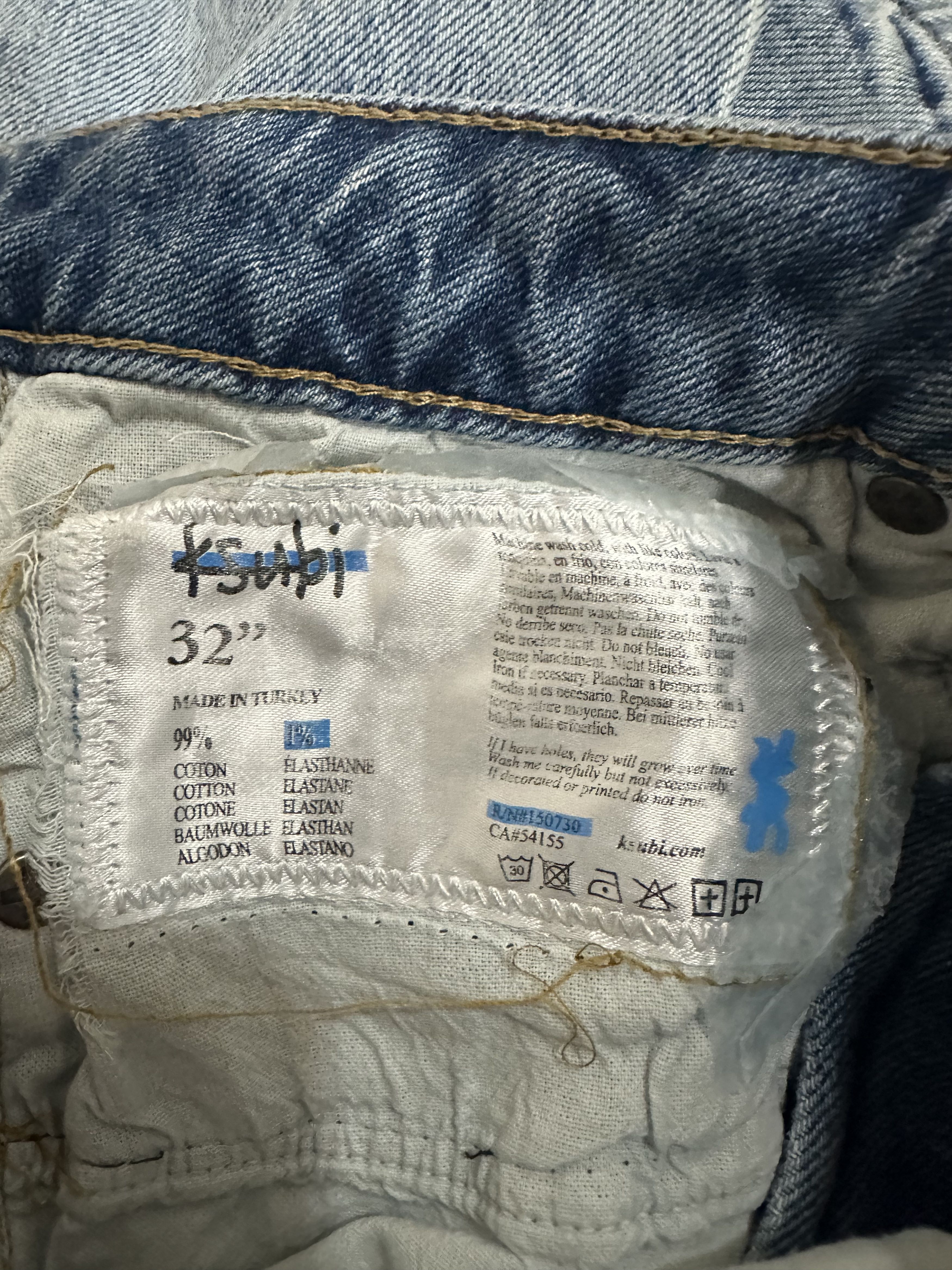 Ksubi Ksubi Denim Shorts Blue Size 32 RARE Size US 32 / EU 48 - 9 Thumbnail