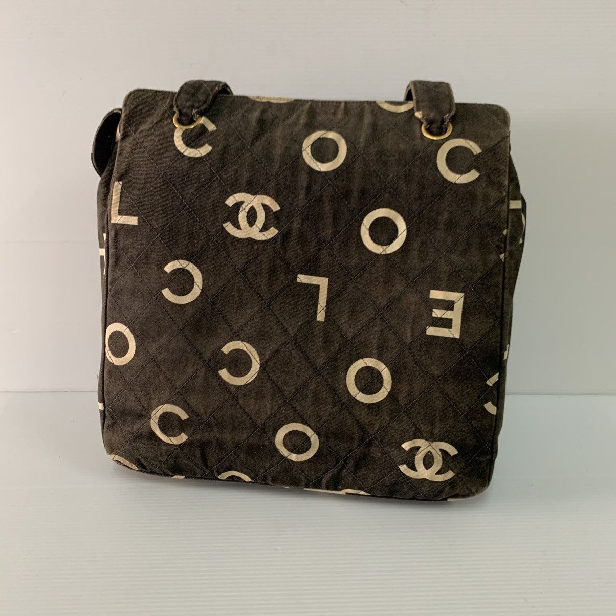 Chanel Chanel Vintage Canvas Shoulder Bag Size ONE SIZE - 2 Thumbnail