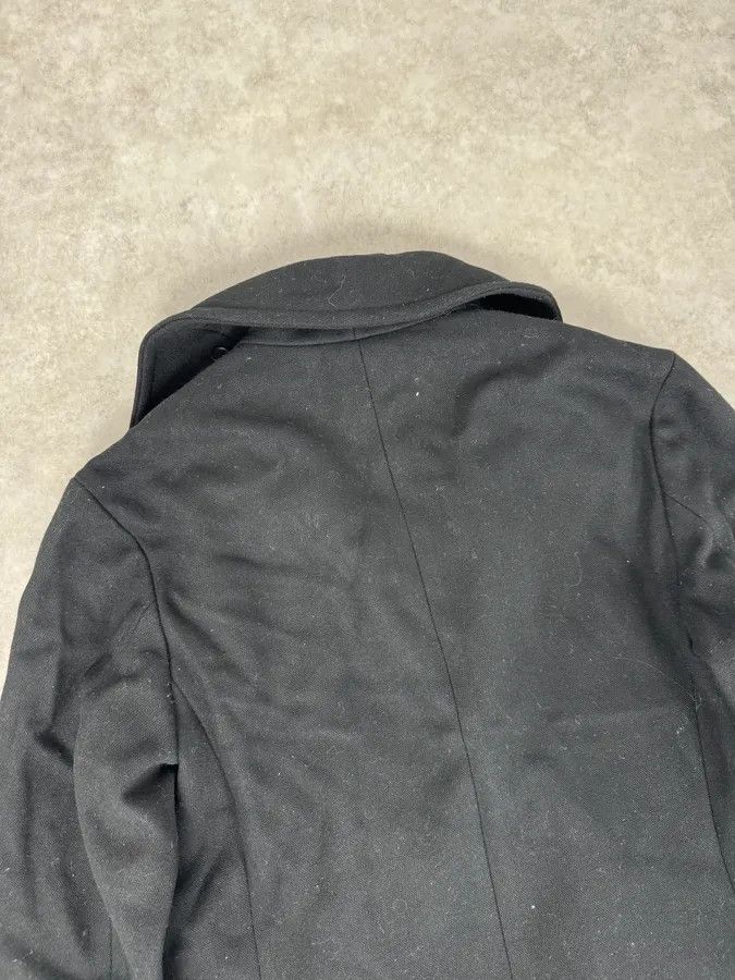 Dolce & Gabbana AW1996 Dolce & Gabbana Black Classy Wool Buttoned Officer Peacoat Jacket Size US M / EU 48-50 / 2 - 6 Thumbnail