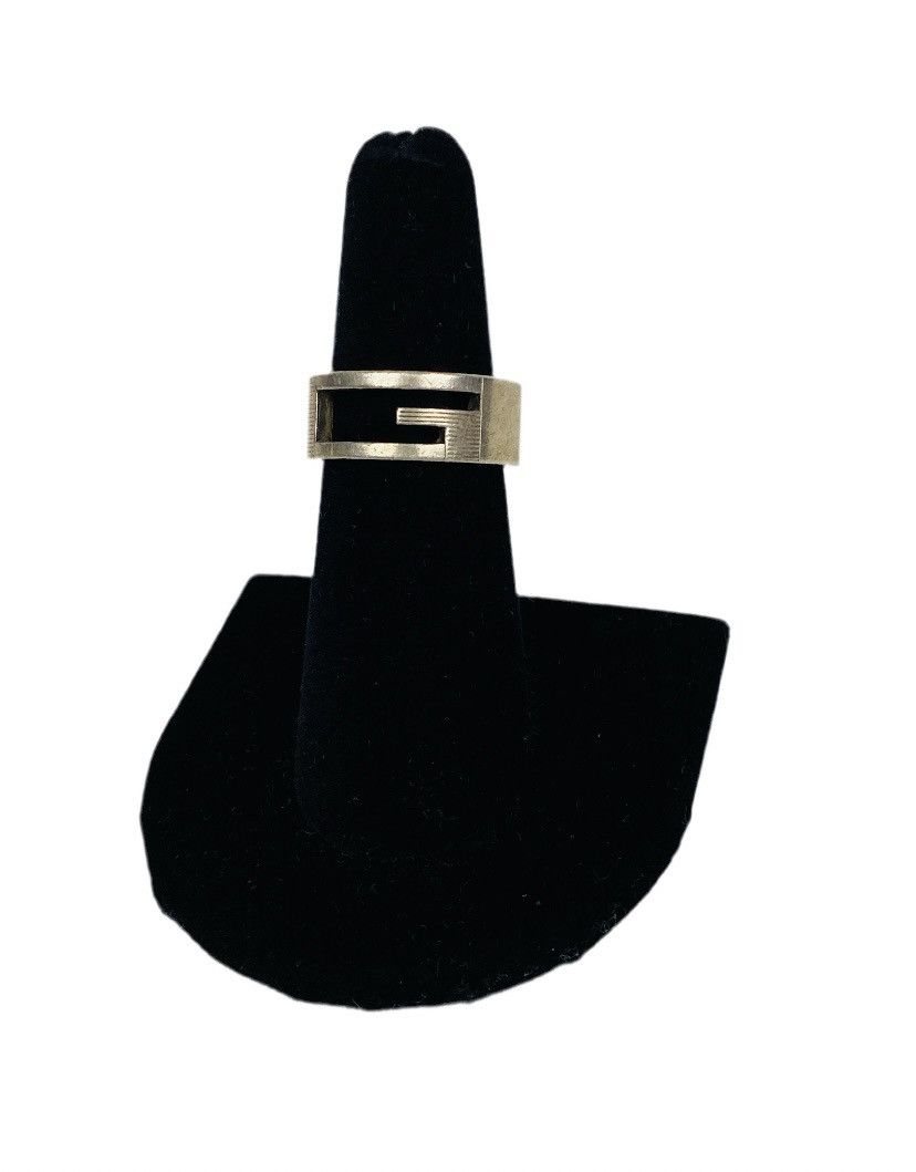 Gucci Gucci .925 Silver G Ring size IT 14 Size ONE SIZE - 2 Thumbnail