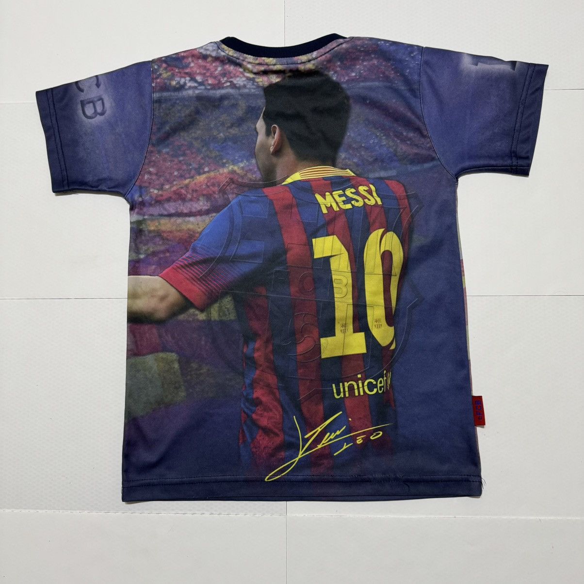 Other Barcelona Lionel Messi Fan Soccer T-shirt Kids Size 9-10 Yrs Size US XXS / EU 40 - 8 Thumbnail