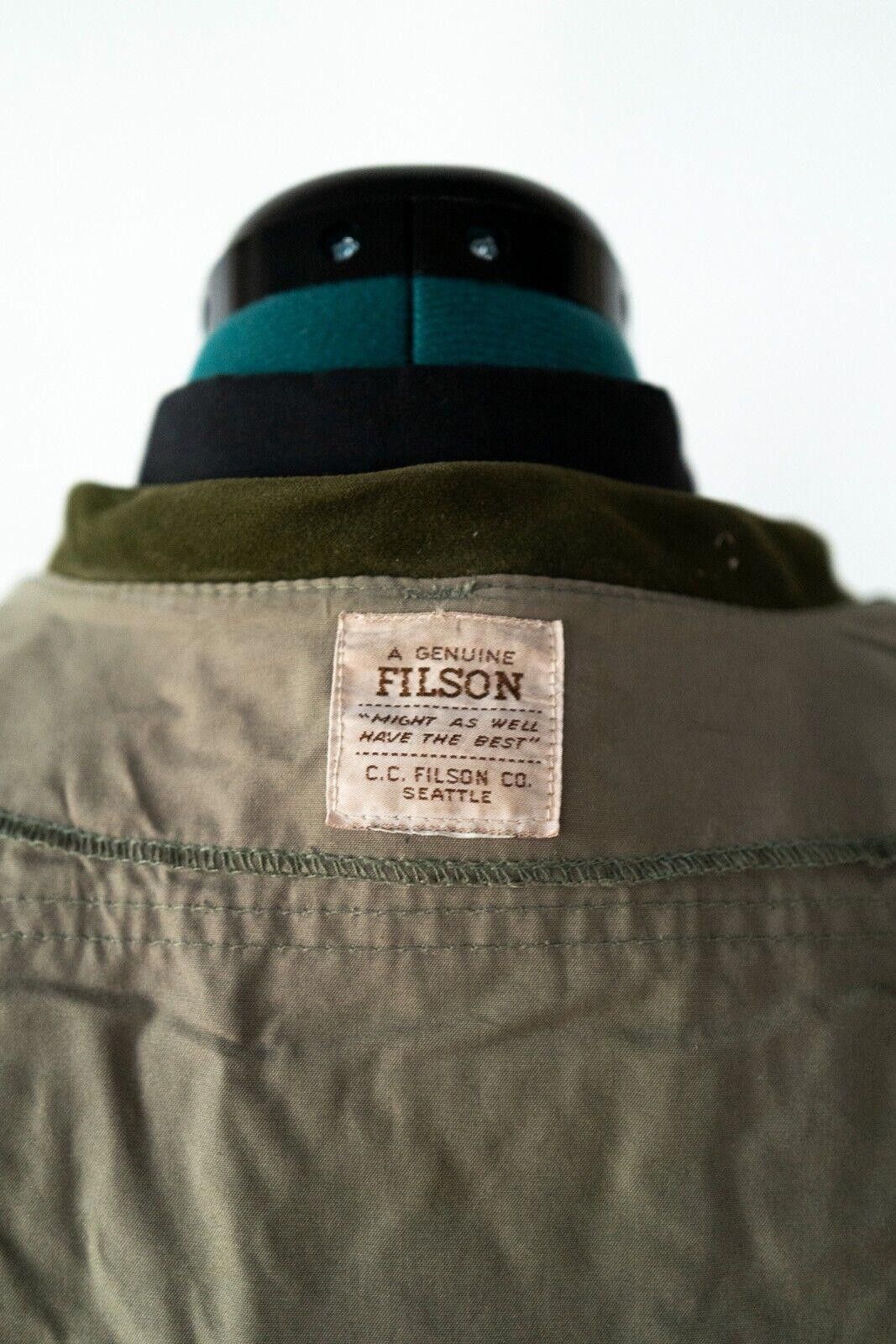 Filson Vintage Filson Flyfishing Green Vest Sz. L Size US L / EU 52-54 / 3 - 6 Thumbnail