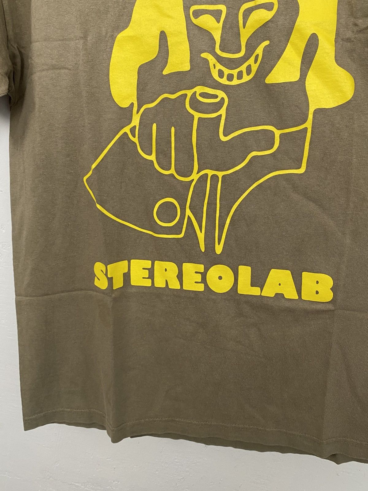 Band Tees Stereolab cliff t-shirt Size US L / EU 52-54 / 3 - 3 Thumbnail