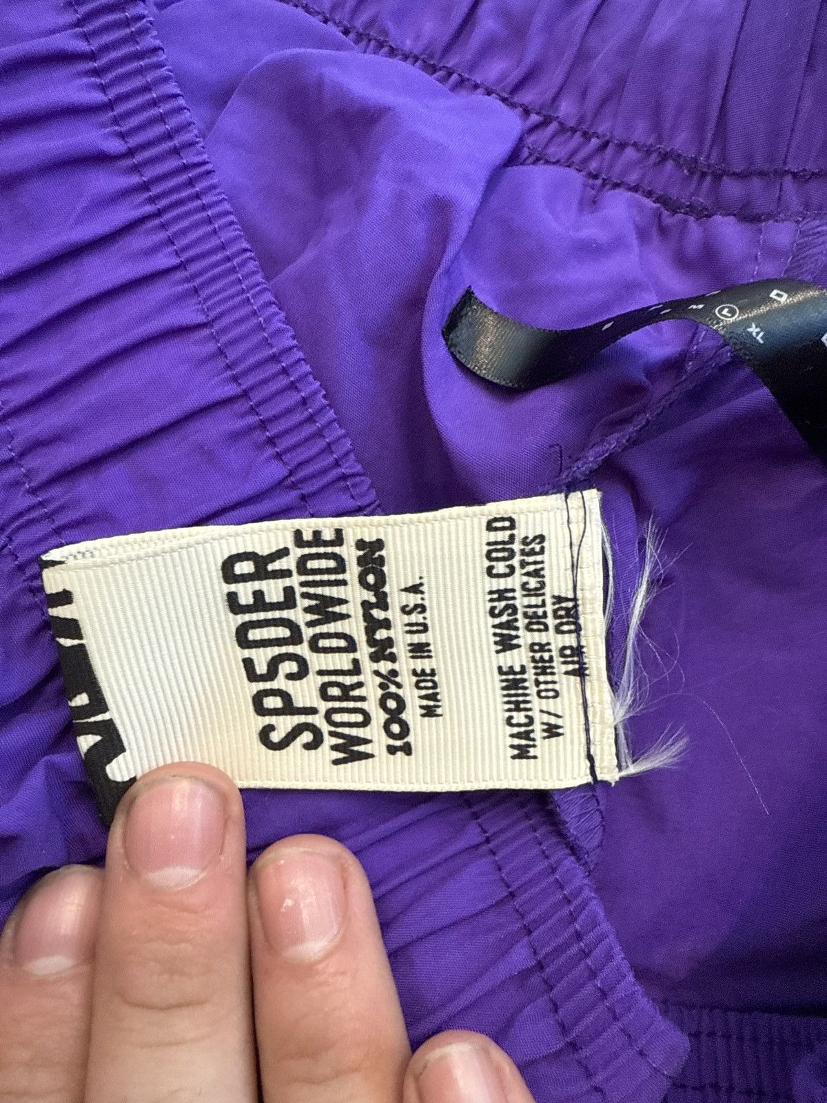 Sp5der Sp5der worldwide soccer shorts purple Size US 34 / EU 50 - 3 Thumbnail