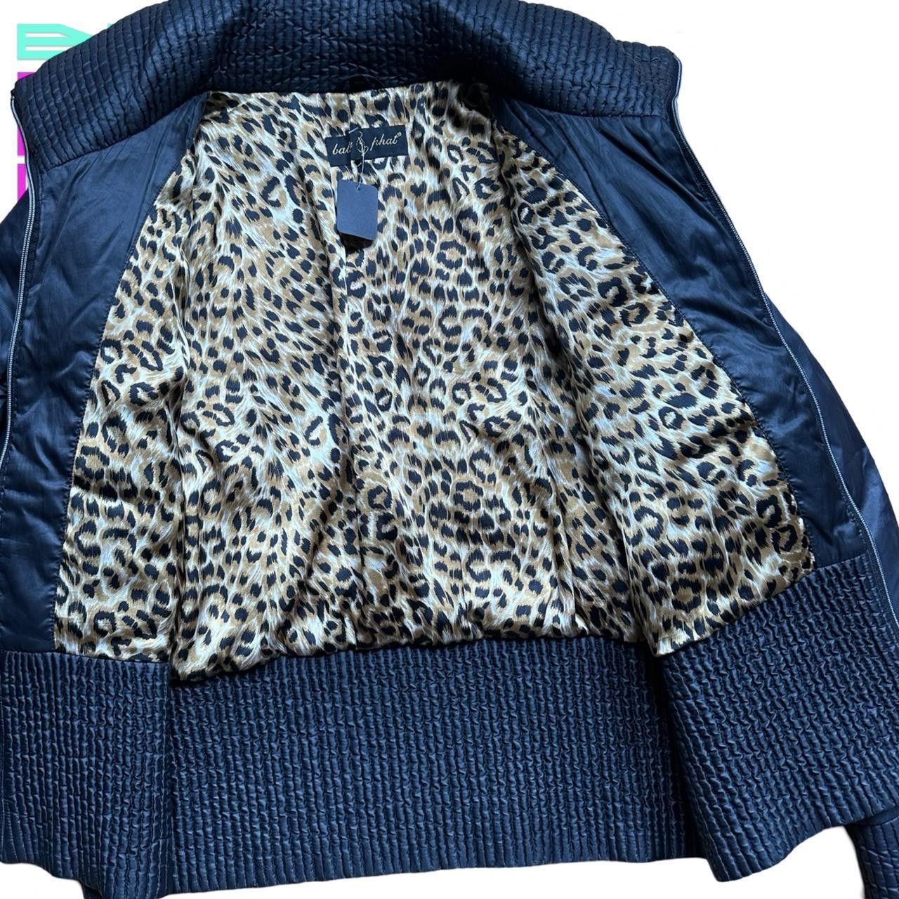 Vintage Vintage Baby Phat Black Coated Puffer Jacket - Large Size L / US 10 / IT 46 - 5 Thumbnail