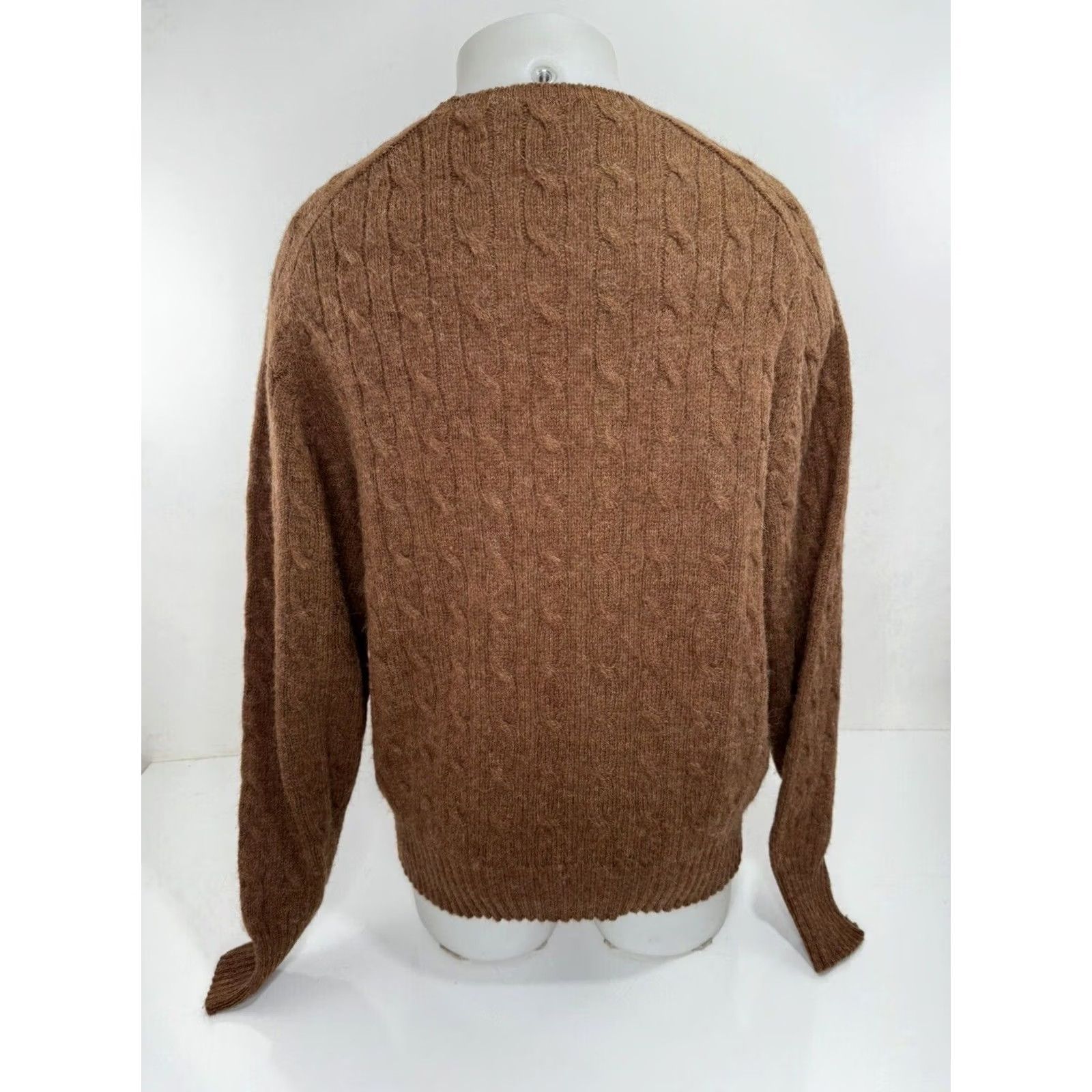 Ralph Lauren POLO RALPH LAUREN - ALPACA / WOOL Knit Mens L Sweater Size US L / EU 52-54 / 3 - 3 Thumbnail