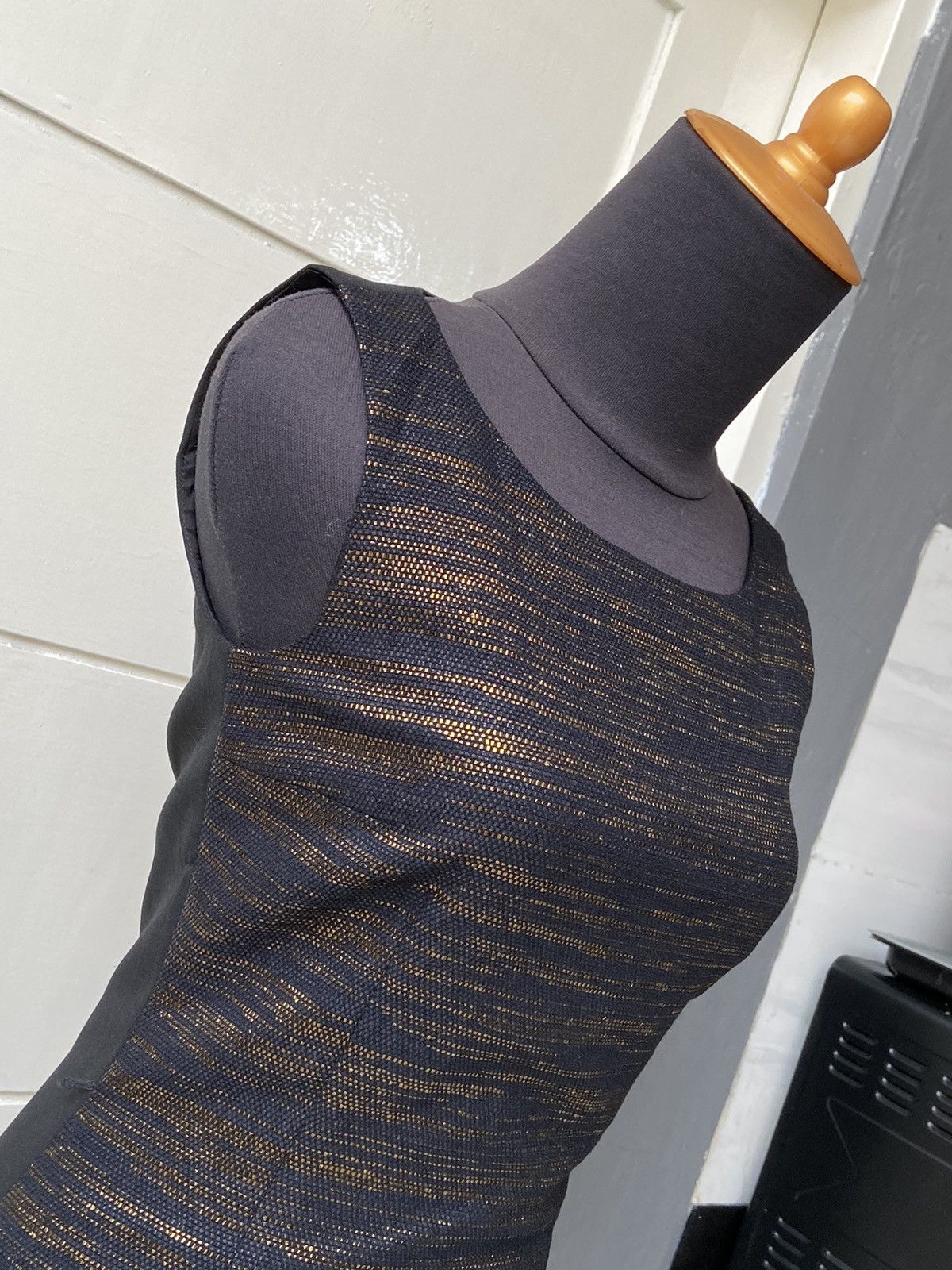 Hugo × Hugo Boss HUGO BOSS Black Midi Dress Size XXS / US 00 / IT 34 - 5 Thumbnail