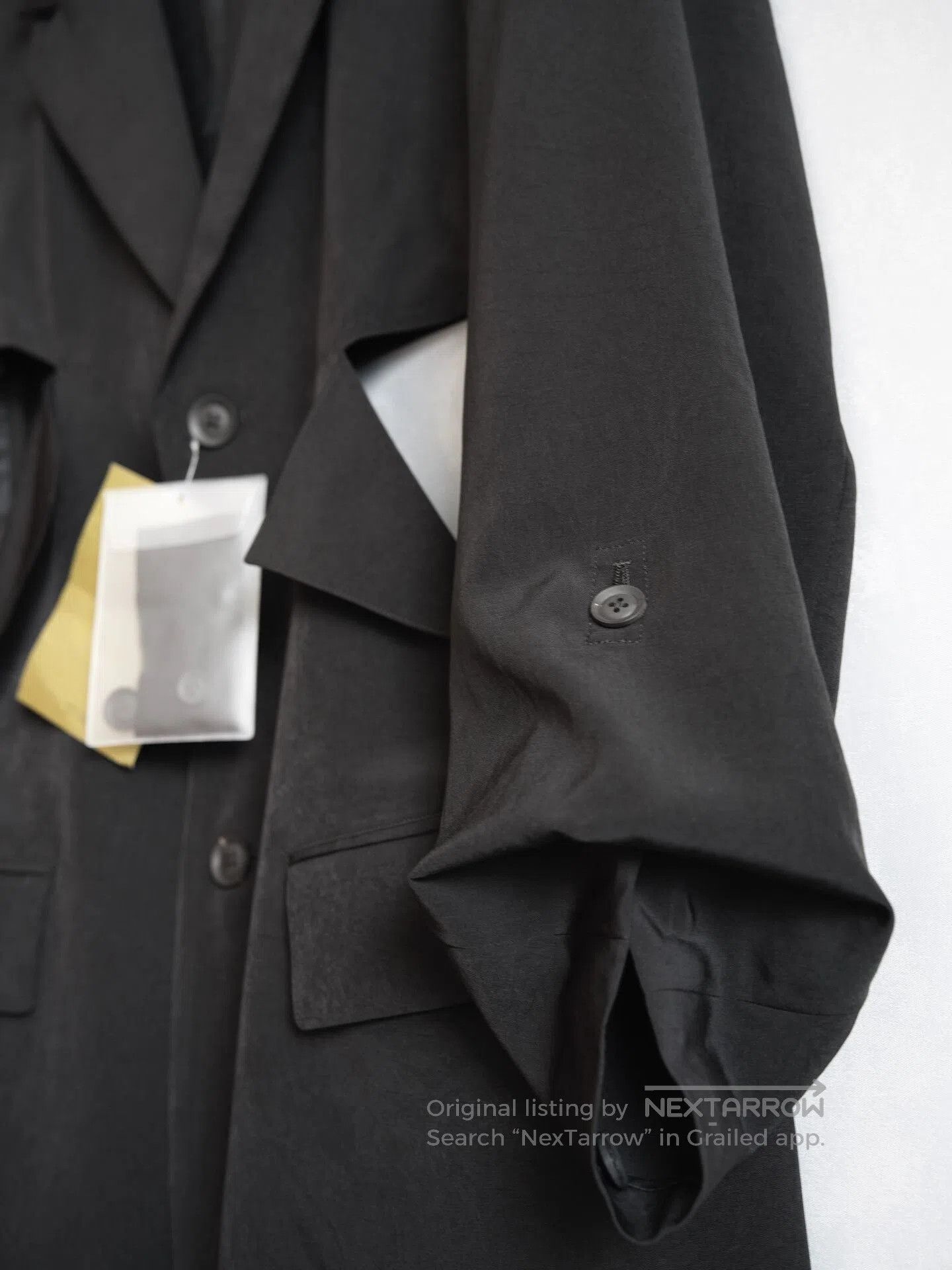 Yohji Yamamoto Yohji Yamamoto Black Cutout Coat. Size M / US 6-8 / IT 42-44 - 6 Thumbnail