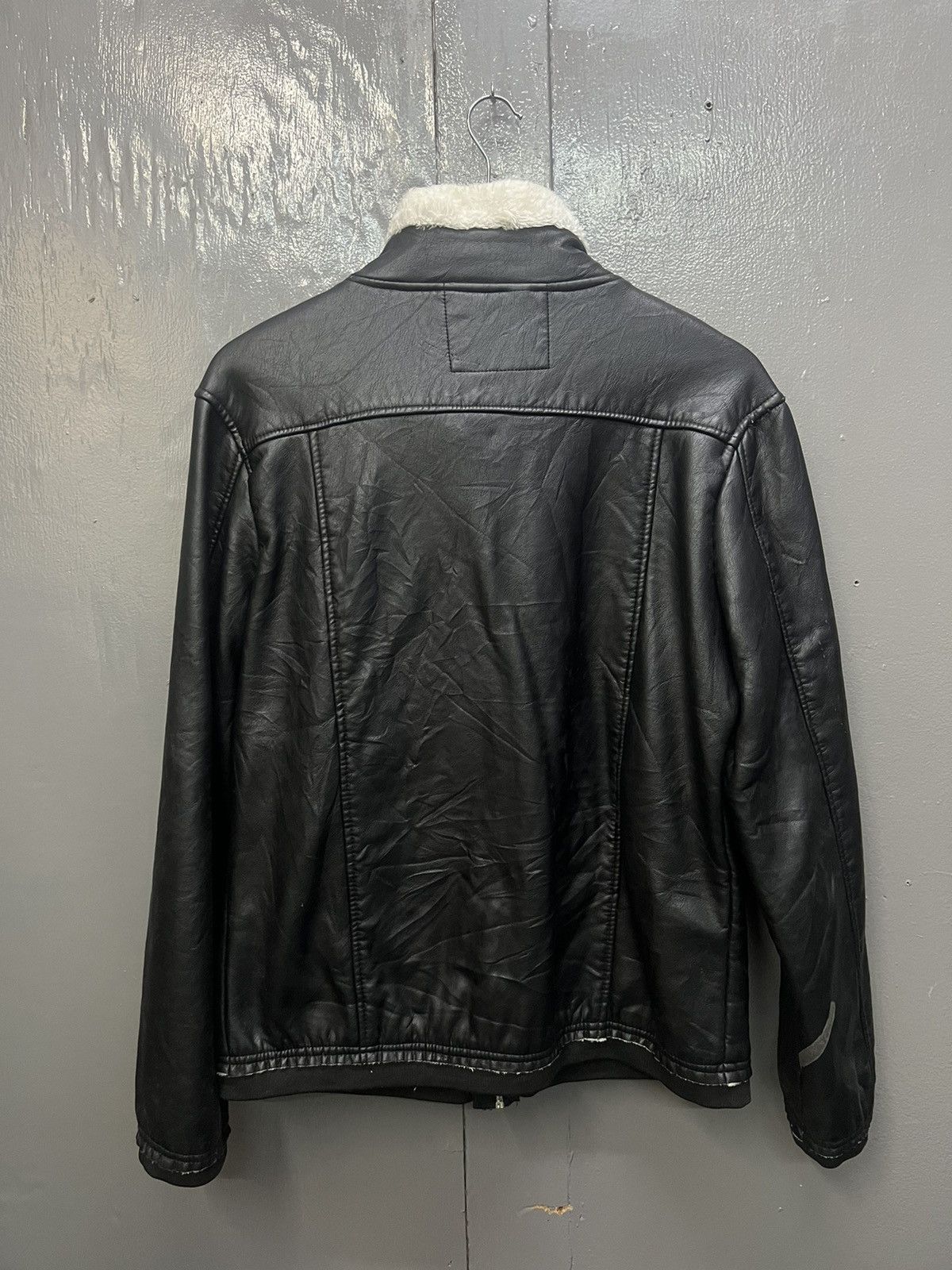 Japanese Brand Leather Jacket with Fleece Lining Size US M / EU 48-50 / 2 - 4 Thumbnail