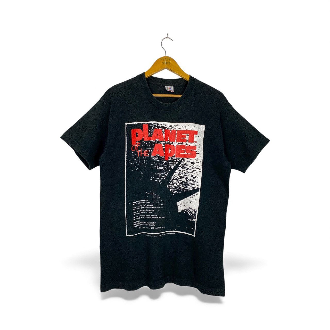 Vintage 🔥True Vintage 96 Planet Of The Apes Tee Size US L / EU 52-54 / 3 - 1 Thumbnail