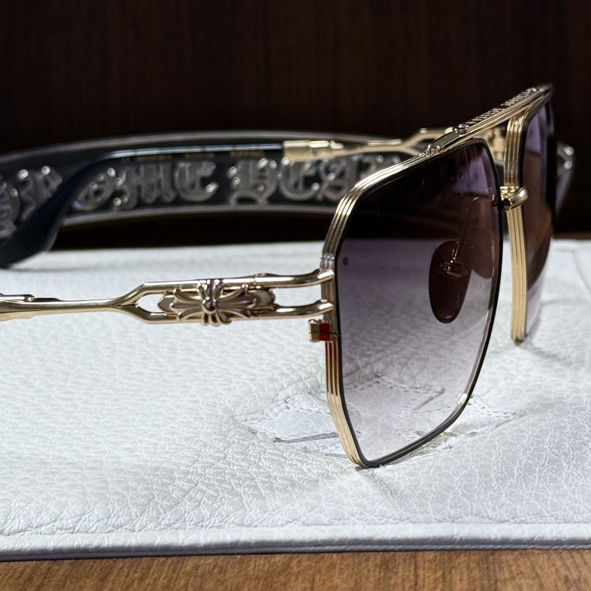 Chrome Hearts Chrome Hearts Ripping 1/1 Sunglasses Size ONE SIZE - 4 Thumbnail