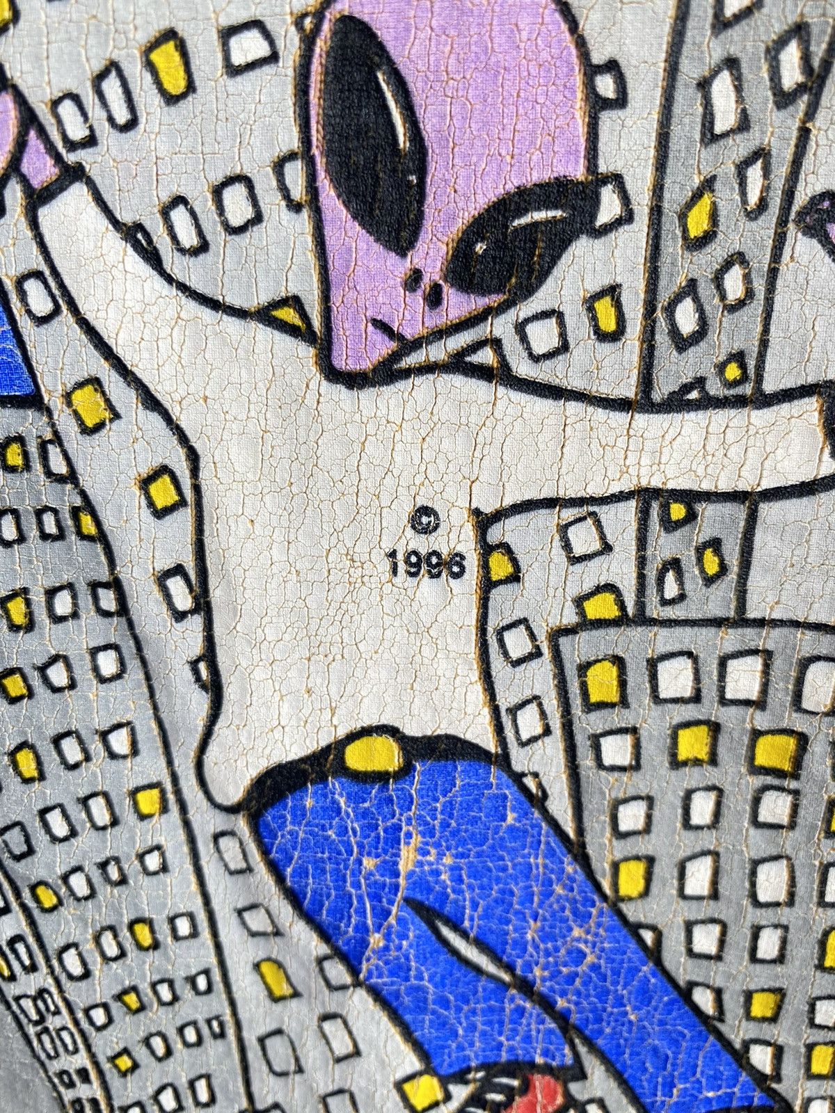 Alien Workshop × Vintage Vintage 90s Alien Workshop skate tee Size US L / EU 52-54 / 3 - 3 Thumbnail