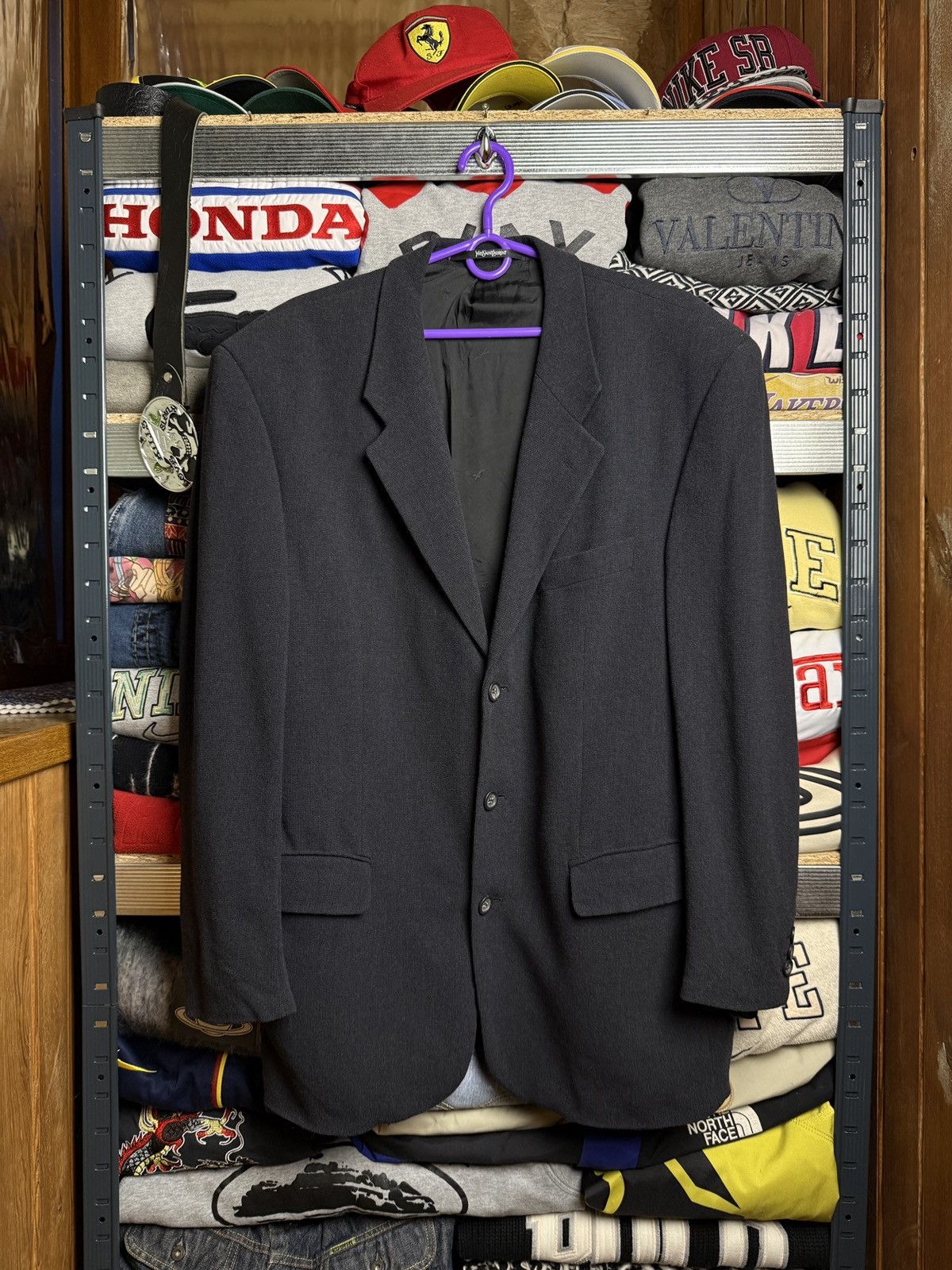 Yves Saint Laurent Vintage YSL Yves Saint Laurent Blazer Jacket Size 52R - 1 Thumbnail