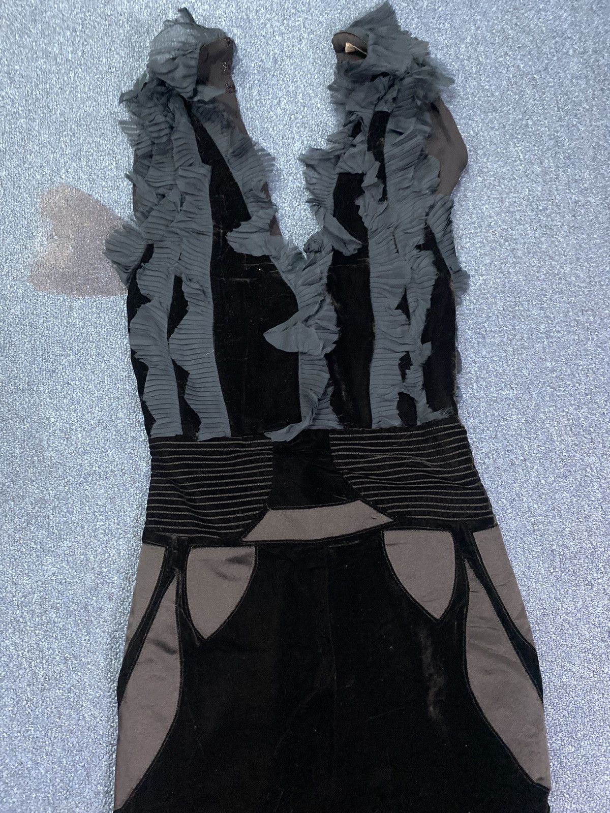Bottega Veneta Bottega Veneta Ruffled Cocktail Dress Size XS / US 0-2 / IT 36-38 - 3 Thumbnail