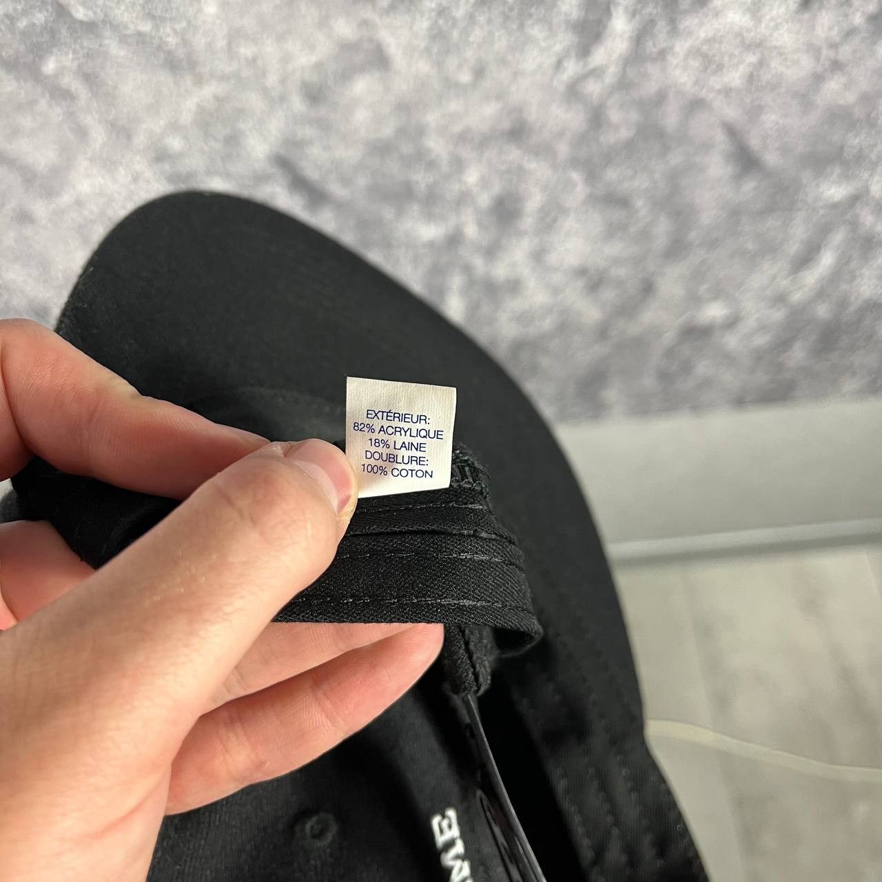 Supreme Supreme Intelligence SS20 6-Panel Cap Rare Black Size ONE SIZE - 6 Thumbnail