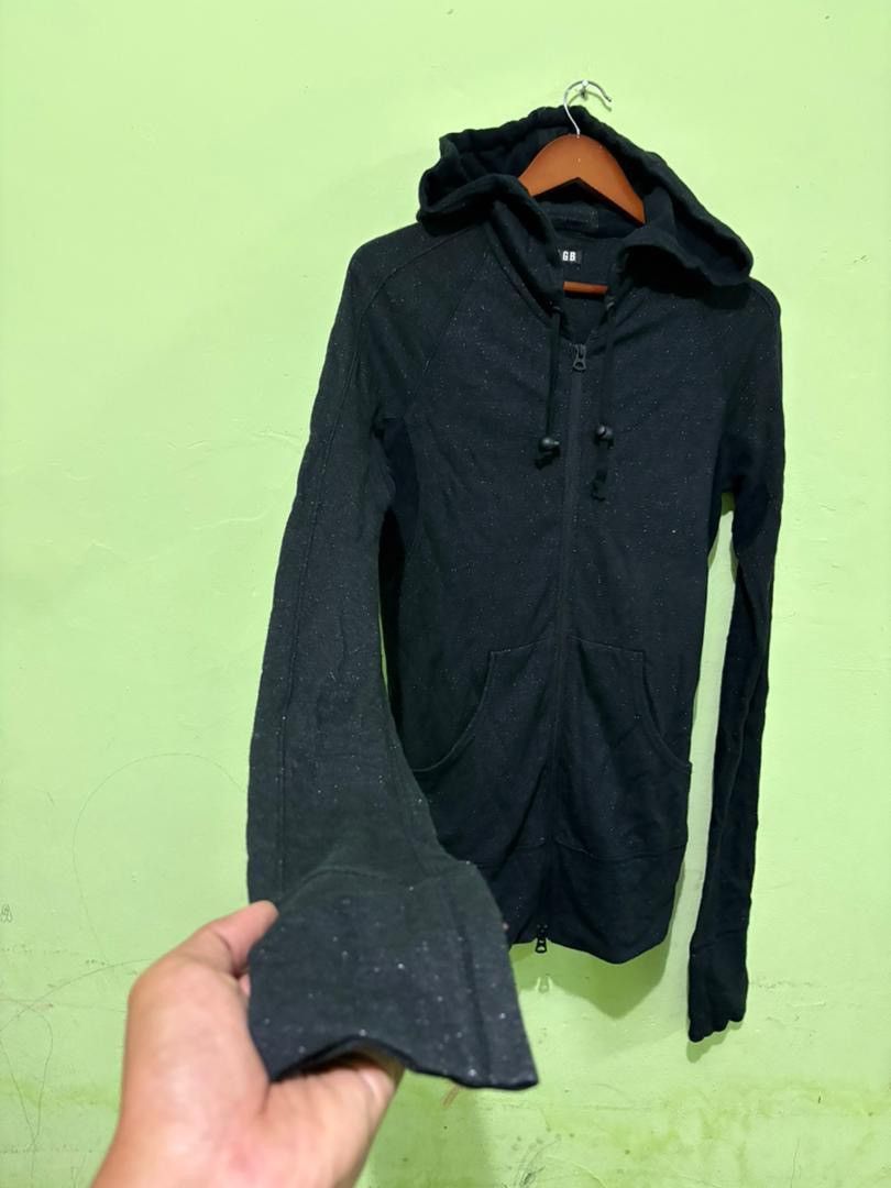 If Six Was Nine Vtg L.G.B Parka Bono Blinks Jacket Black Fashion Design Size US XS / EU 42 / 0 - 2 Thumbnail