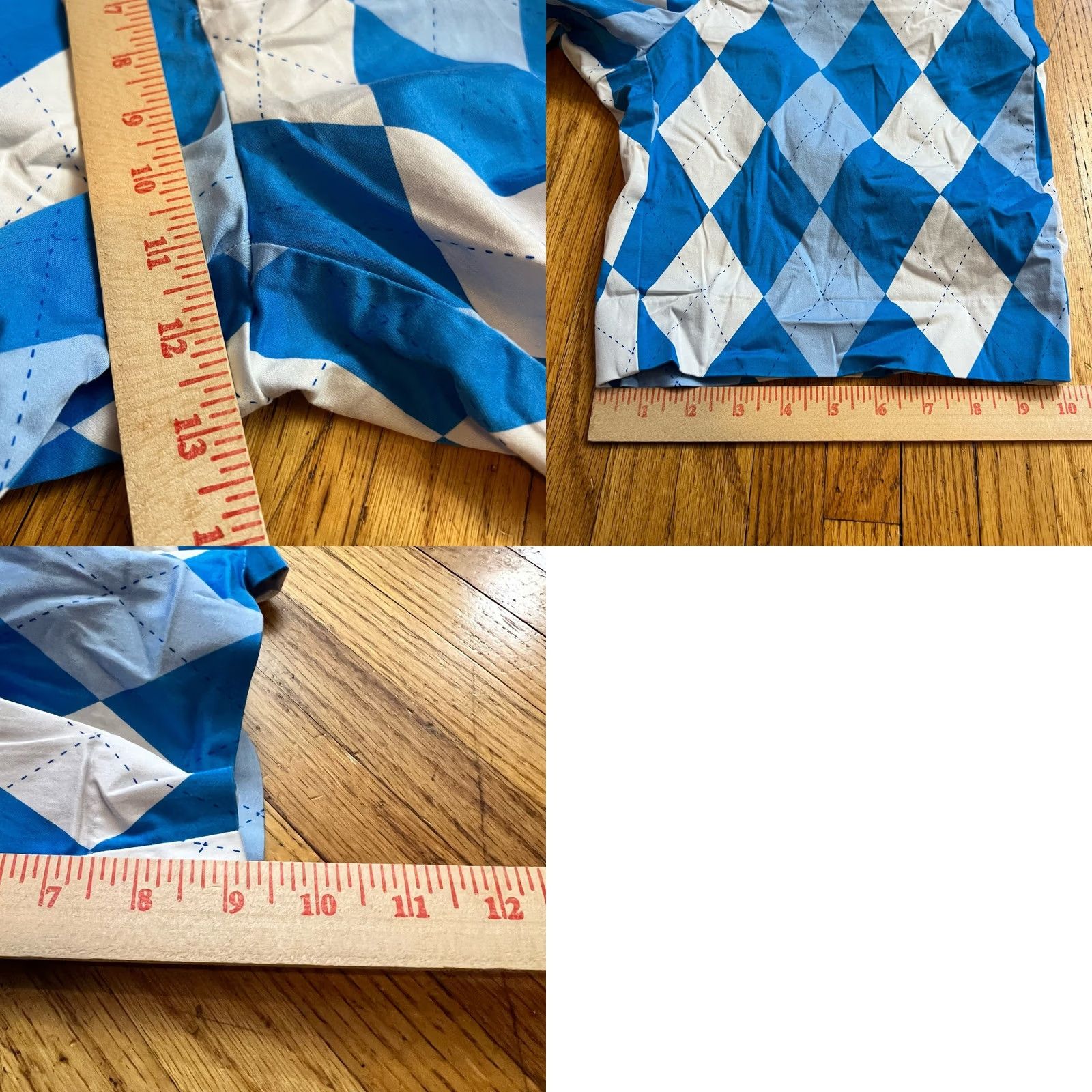 Vintage VINTAGE Royal awesome Shorts Mens 30 Argyle Blue White Golf Loud 31x9 Mens Size US 30 / EU 46 - 8 Thumbnail