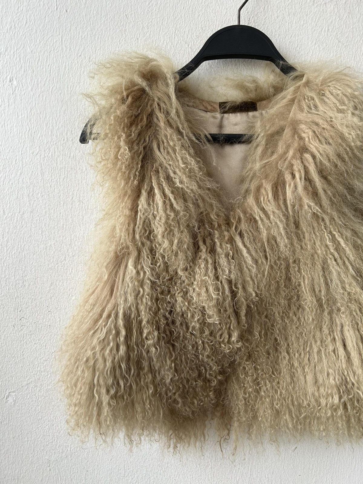 GOA GOA Sheep Fur Vest Size ONE SIZE - 4 Thumbnail