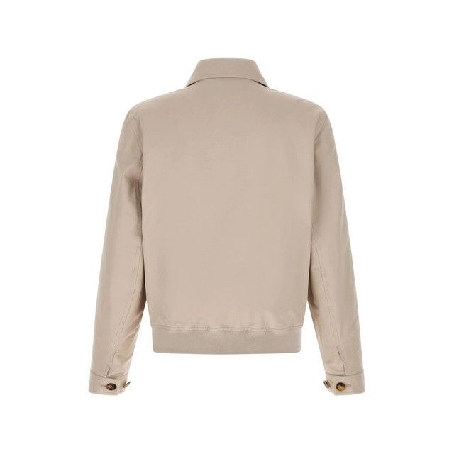 Brunello Cucinelli BRUNELLO CUCINELLI Beige Cotton Jacket New & Authentic (Men' Size US XXL / EU 58 / 5 - 2 Thumbnail