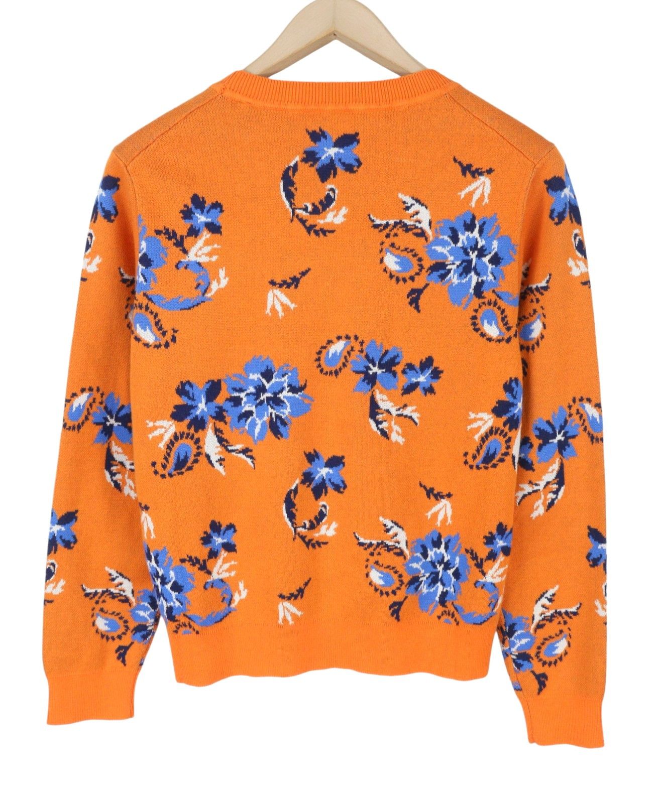 Gant MARINE PAISLEY KNIT CREW M Amberglow Print 88080 Size M / US 6-8 / IT 42-44 - 4 Thumbnail