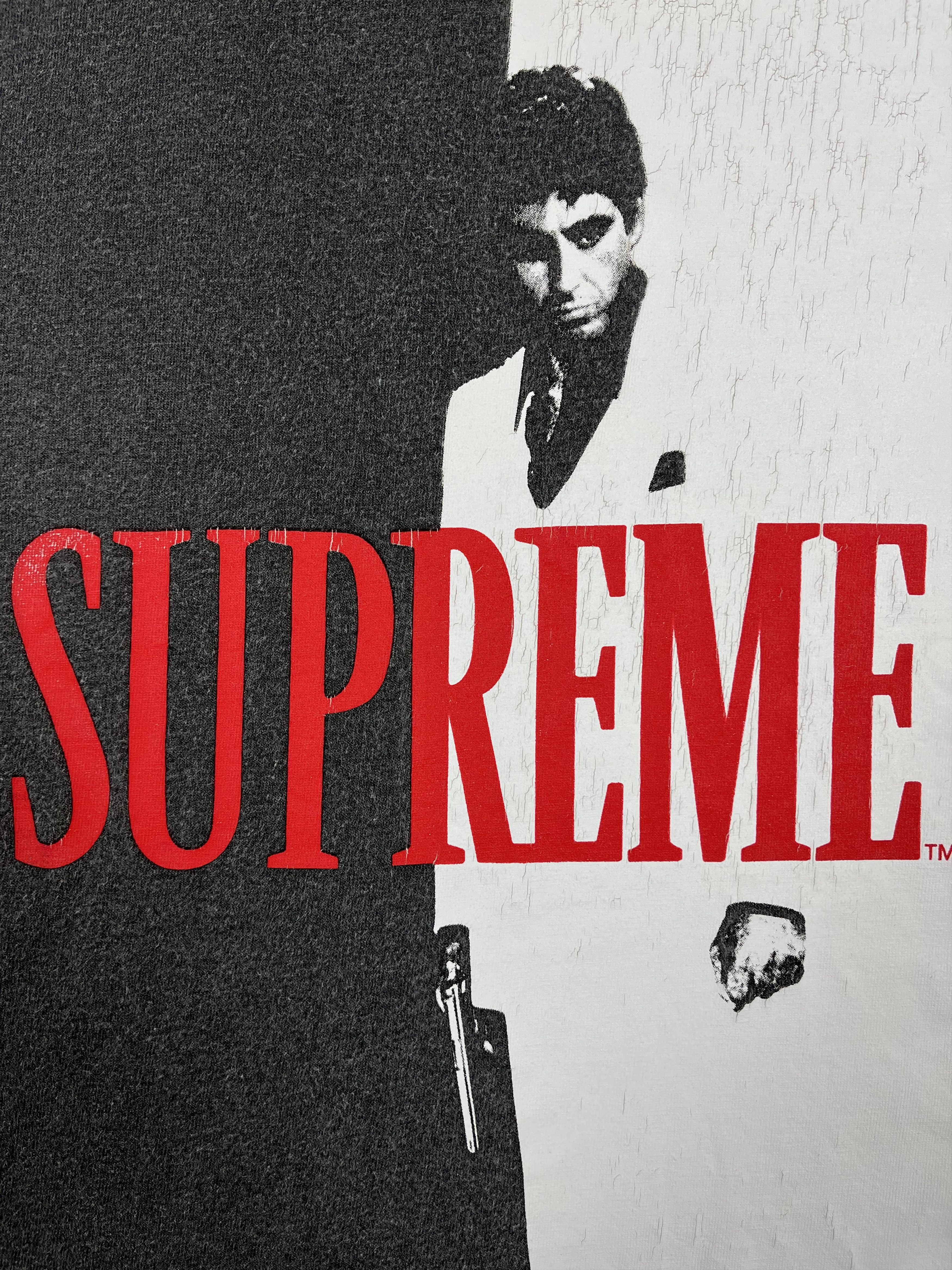 Supreme Supreme ScarFace Split Big Logo T Shirt Size US M / EU 48-50 / 2 - 8 Thumbnail